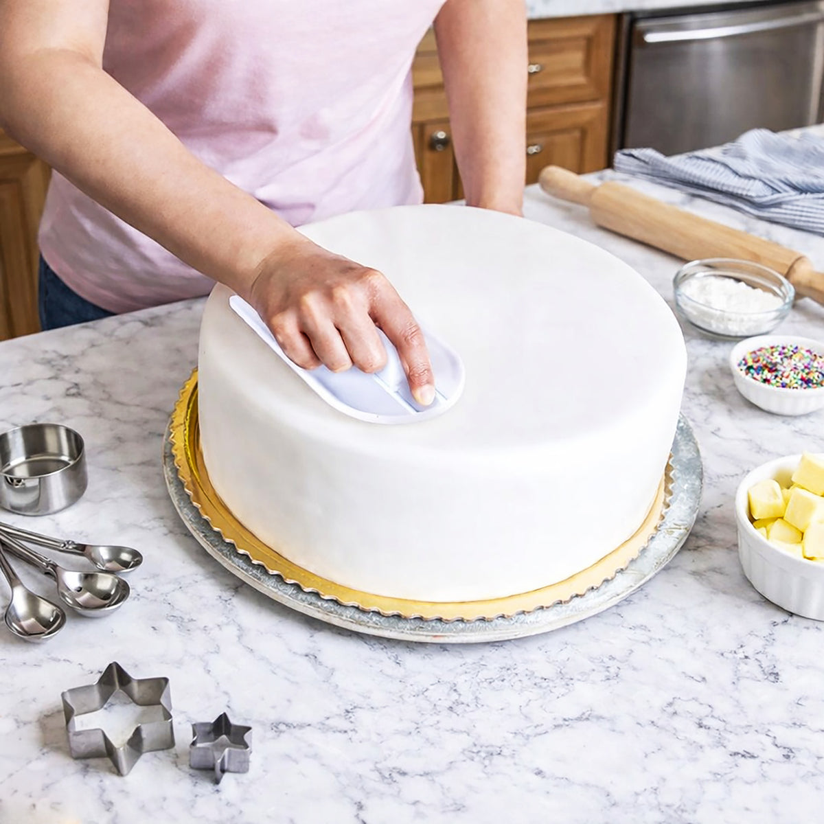 REGENT BAKEWARE ICING & FONDANT SMOOTHER