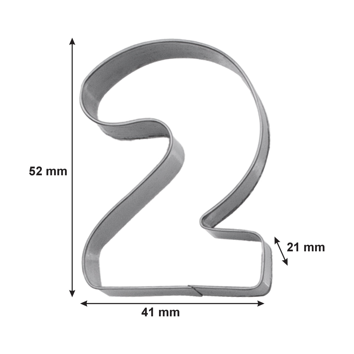 REGENT BAKEWARE COOKIE CUTTER NUMBERS ST STEEL NUMBERS 10PK SET