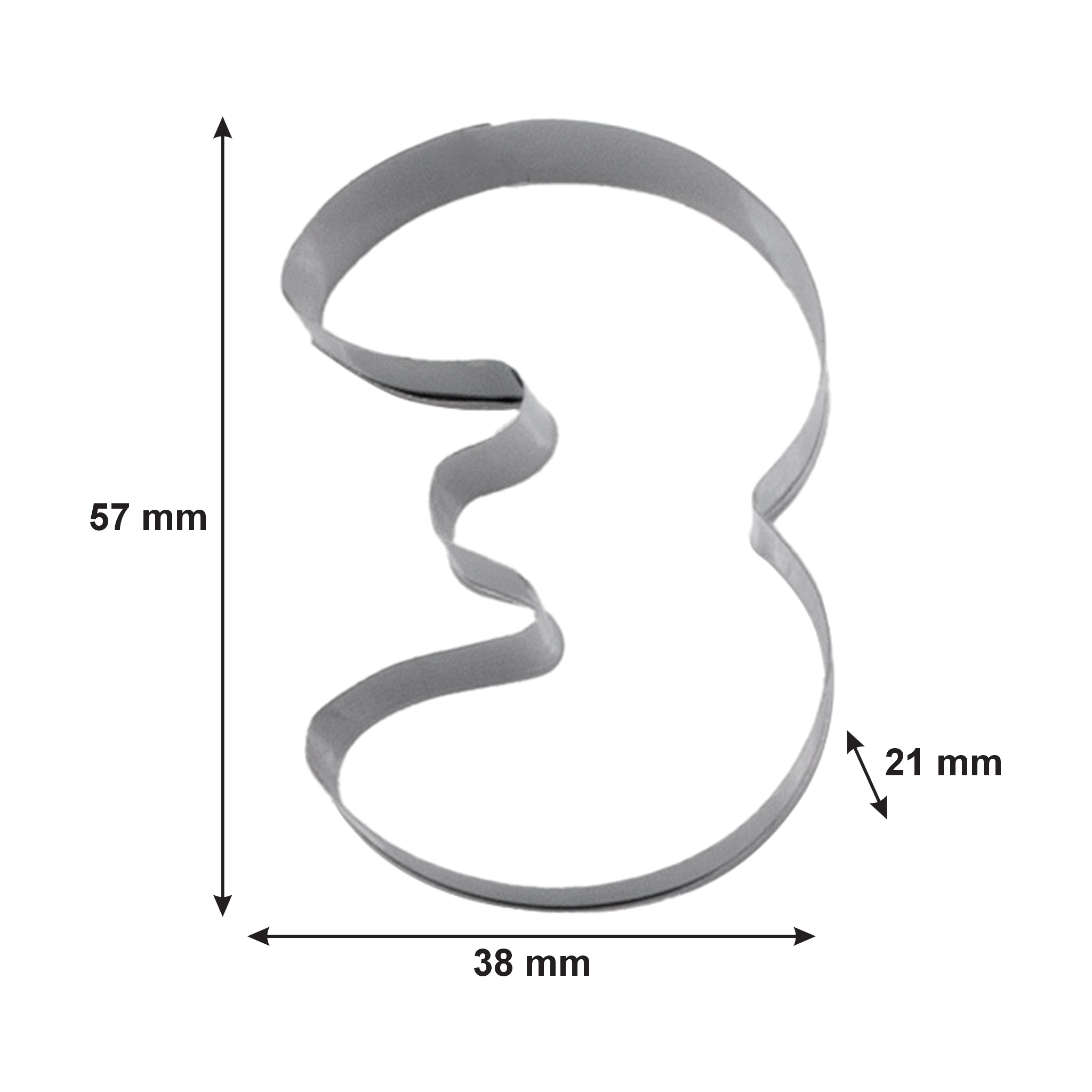 REGENT BAKEWARE COOKIE CUTTER NUMBERS ST STEEL NUMBERS 10PK SET