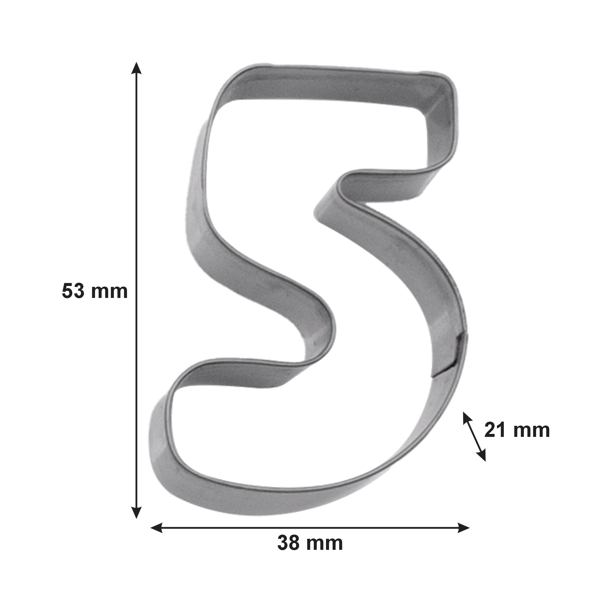 REGENT BAKEWARE COOKIE CUTTER NUMBERS ST STEEL NUMBERS 10PK SET