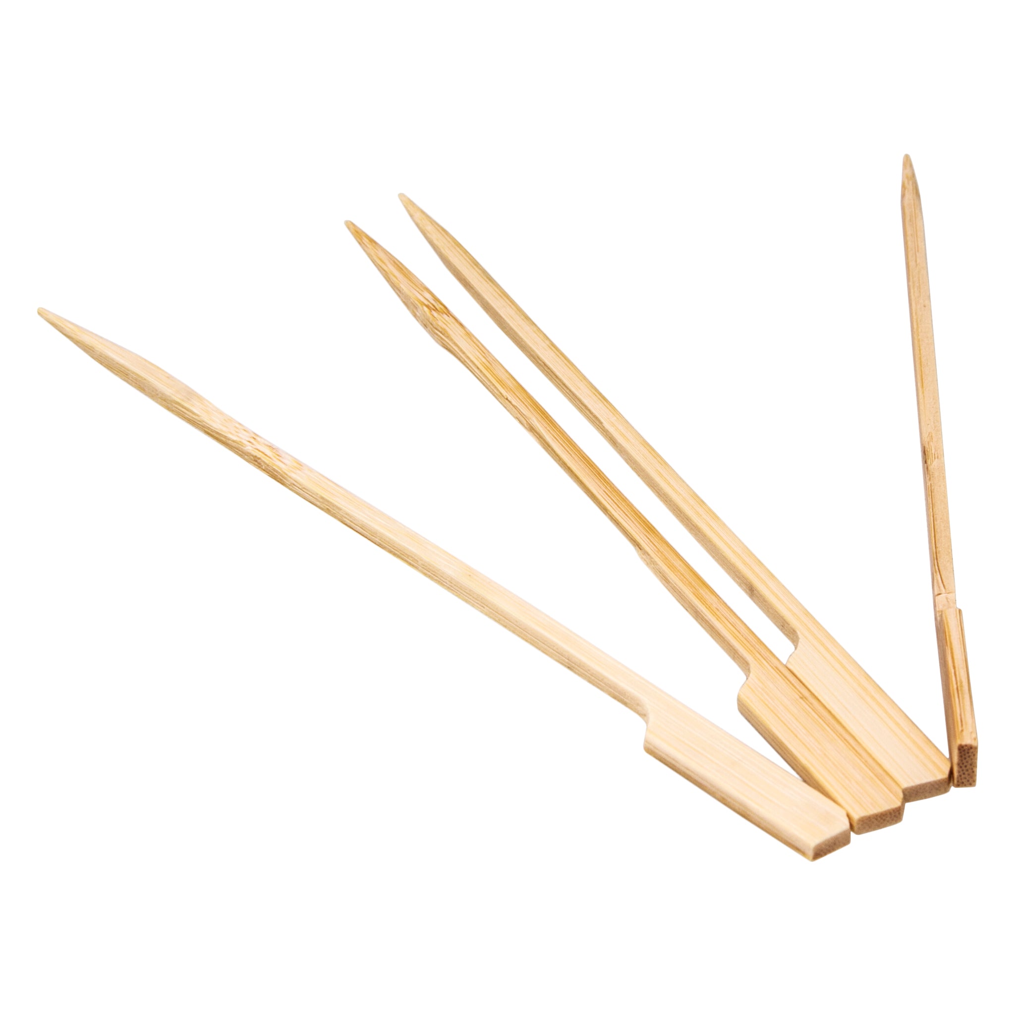 REGENT DISPOSABLE LARGE BAMBOO FOOD PADDLE PICKS 50PK, 180MM