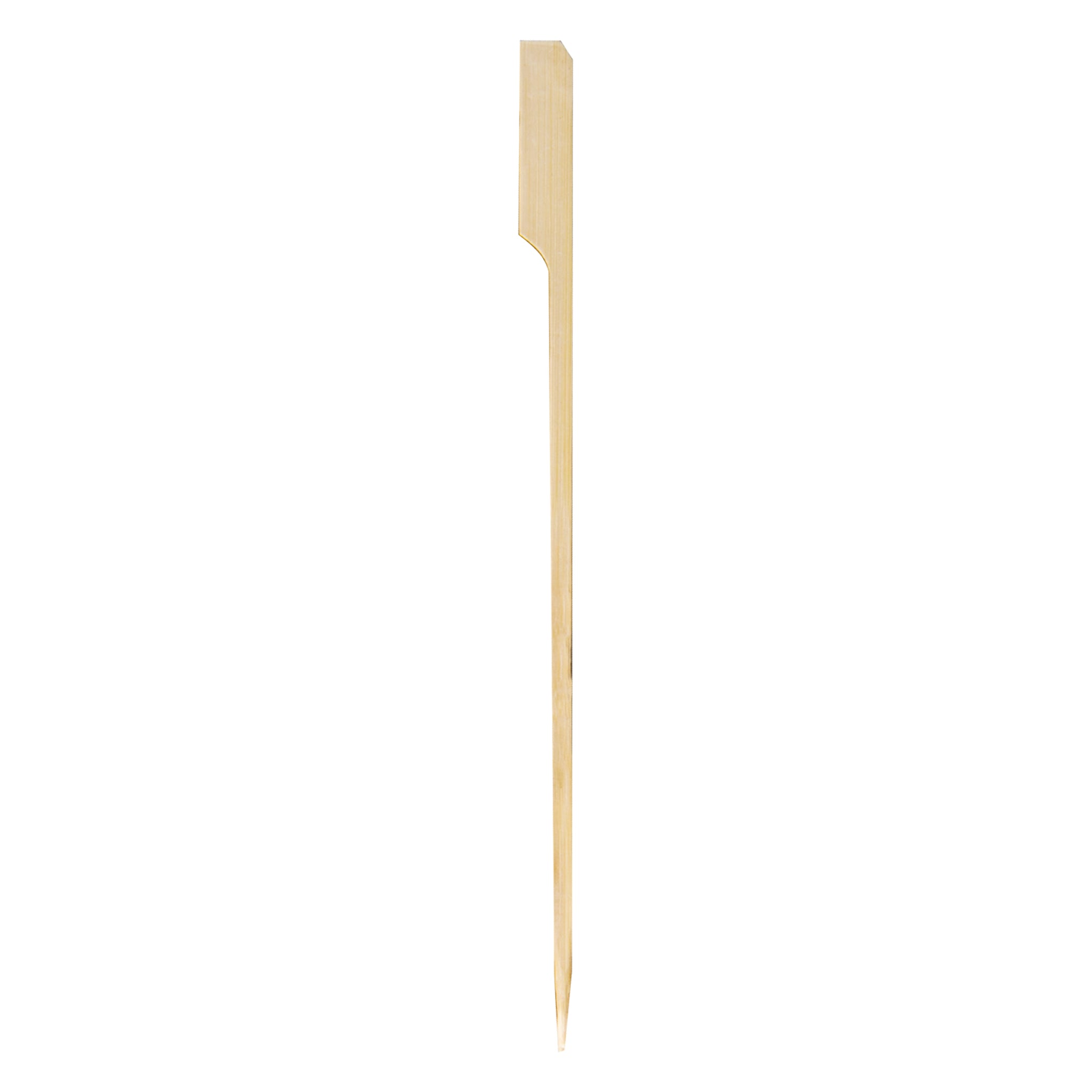 REGENT DISPOSABLE LARGE BAMBOO FOOD PADDLE PICKS 50PK, 180MM