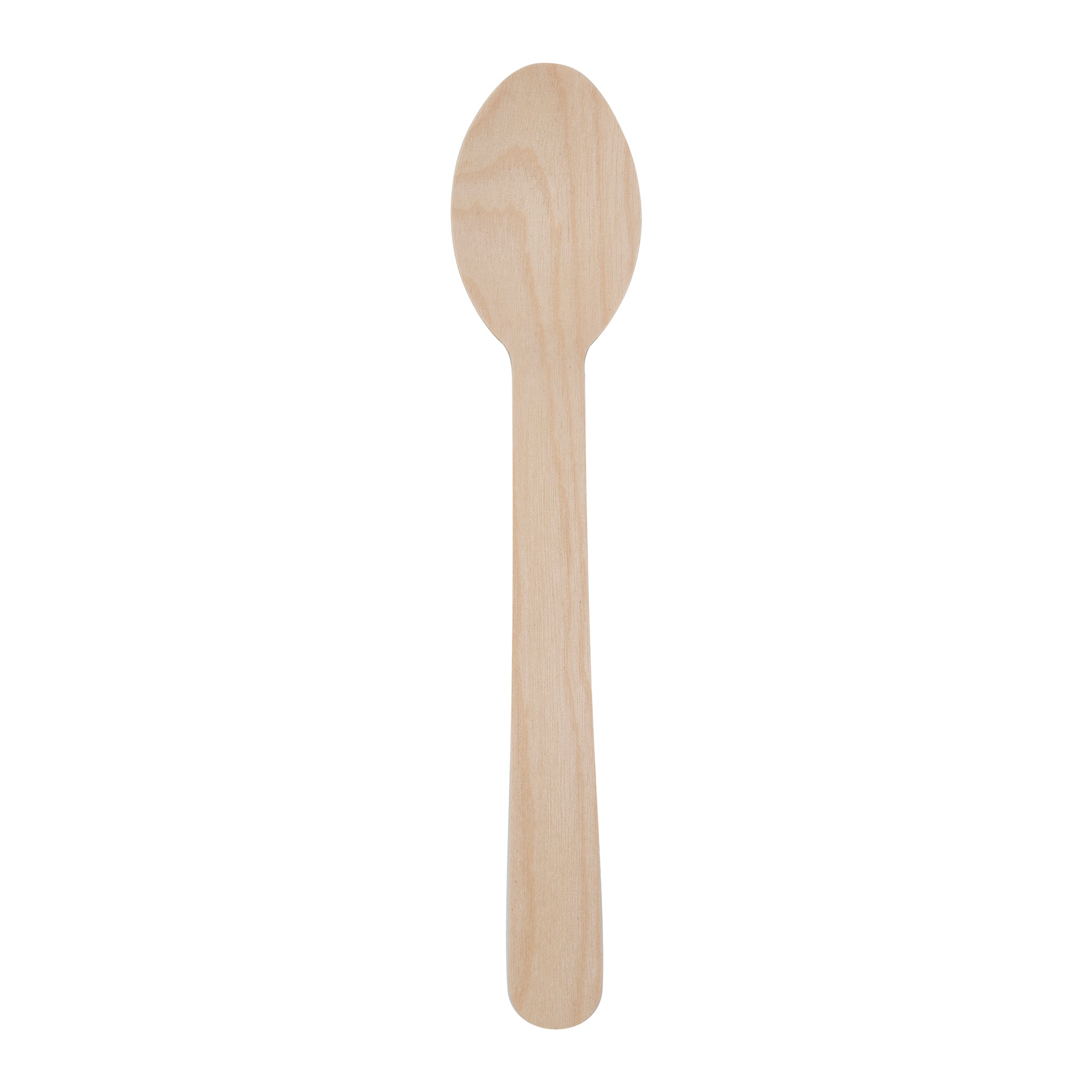 REGENT DISPOSABLE WOODEN SPOONS 100PK, 158MM