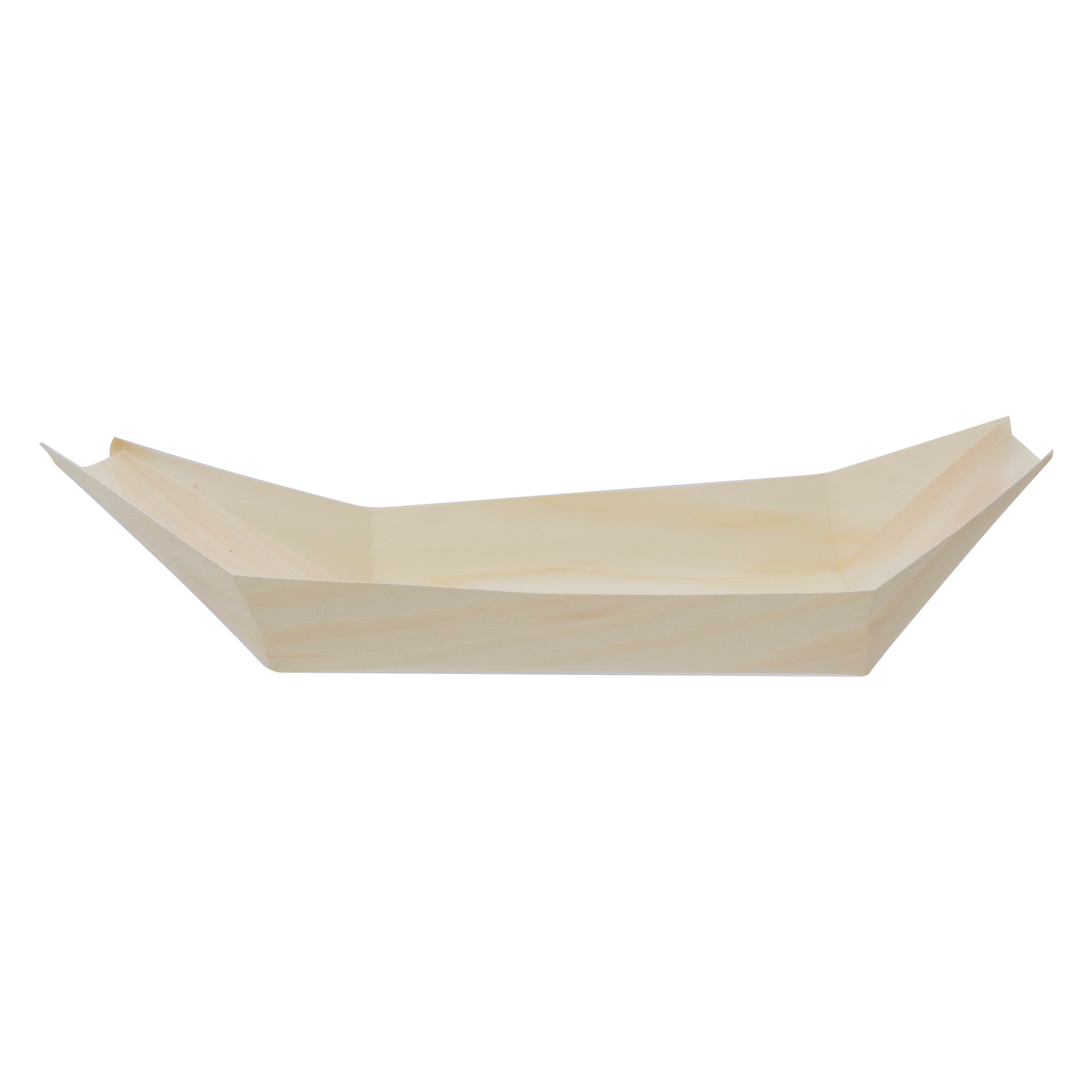 REGENT DISPOSABLE WOODEN BOAT LARGE 20PK, 220MM