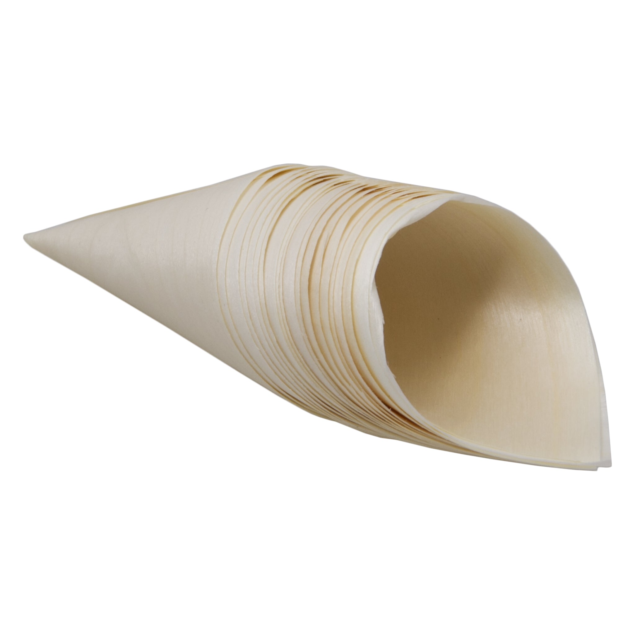 REGENT DISPOSABLE WOODEN CONES 20PK, 125MM