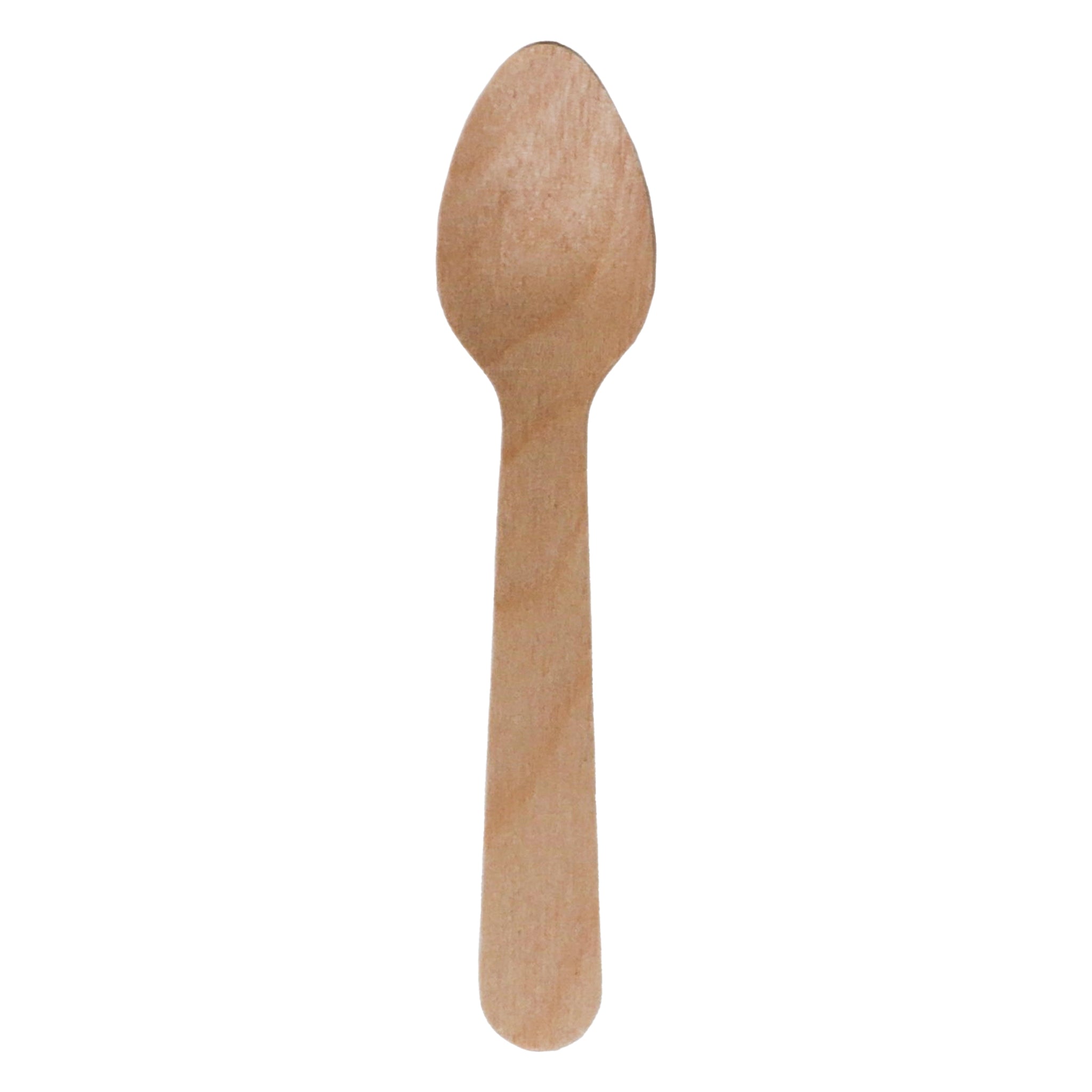 REGENT DISPOSABLE WOODEN TEASPOONS 24PK, 110MM