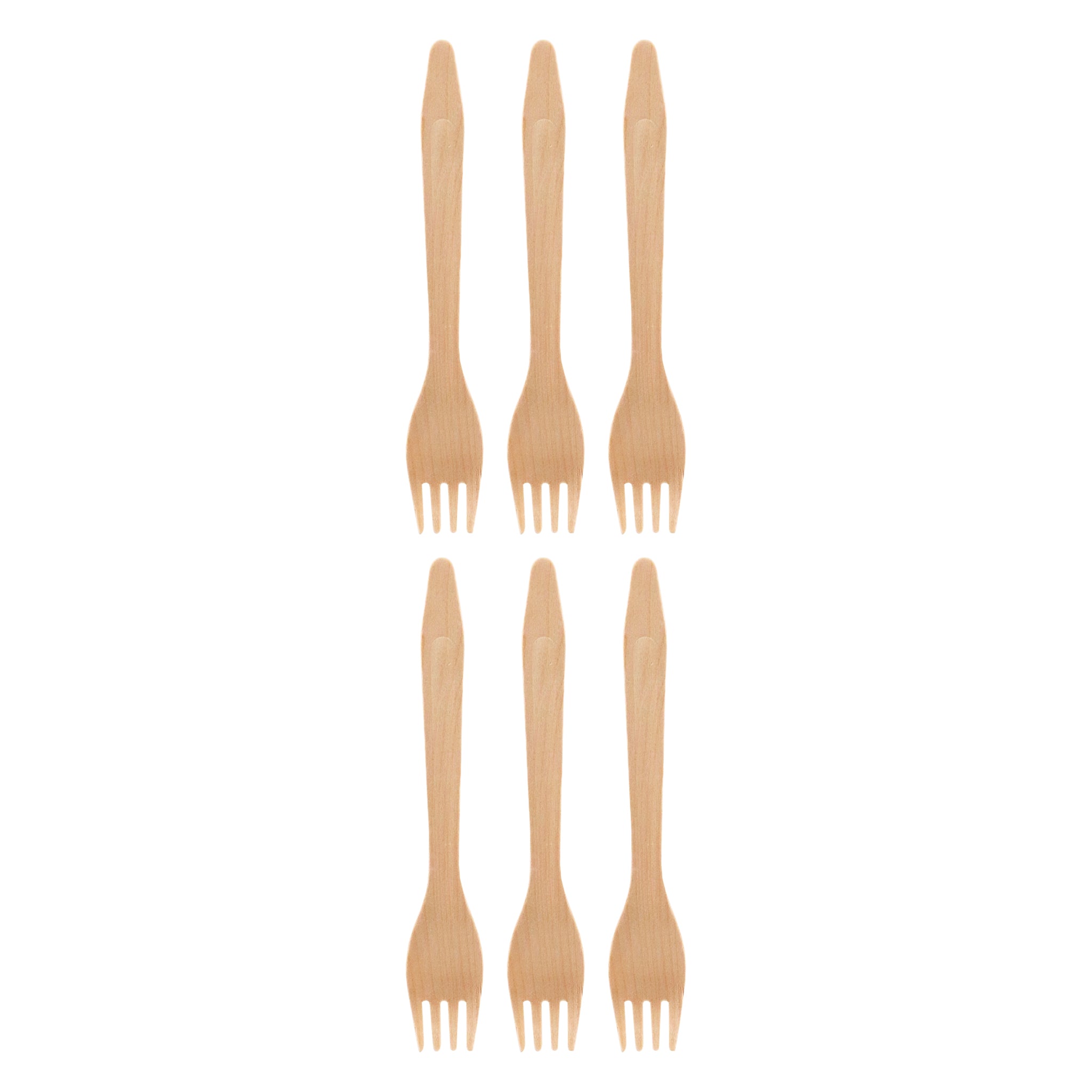 REGENT DISPOSABLE WOODEN CUTLERY 18 PCS SET, (6 SPOONS, 6 KNIVES & 6 FORKS)