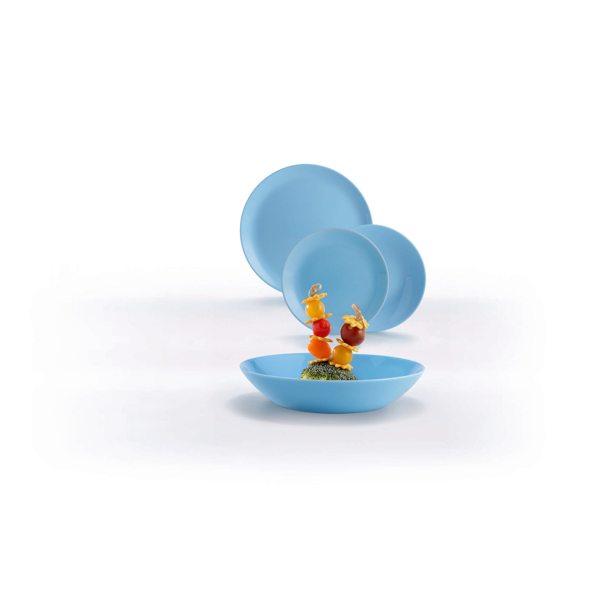 LUMINARC OPAL BLUE SOUP BOWL 780ML, 200MM DIA