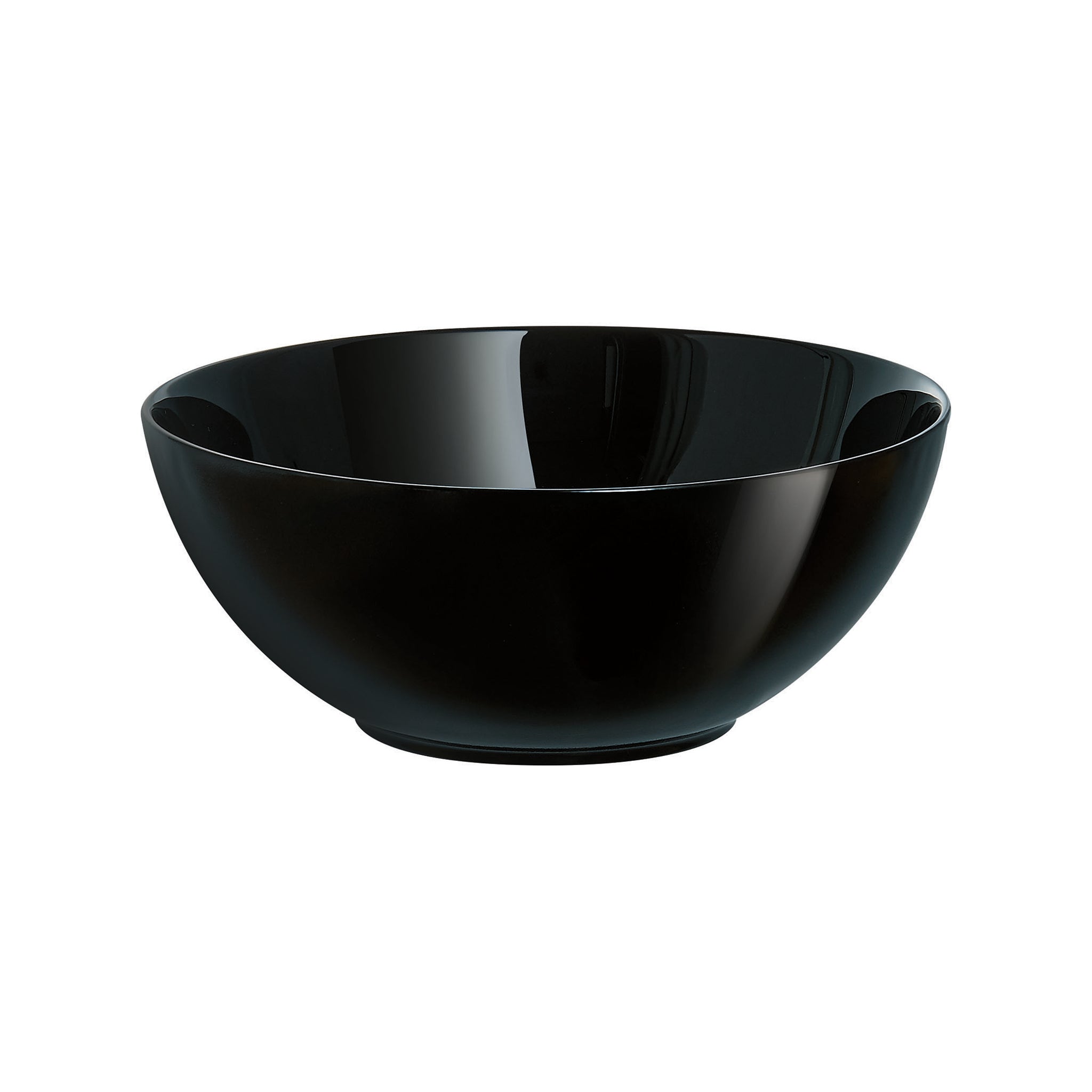 LUMINARC OPAL BLACK SMALL BOWL 350ML, 120MM DIA