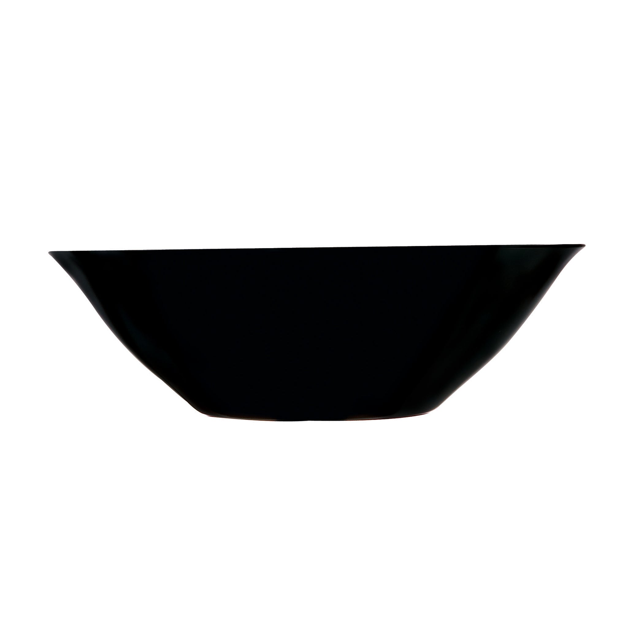 LUMINARC OPAL CARINE BLACK SALAD BOWL 3L, 270MM DIA