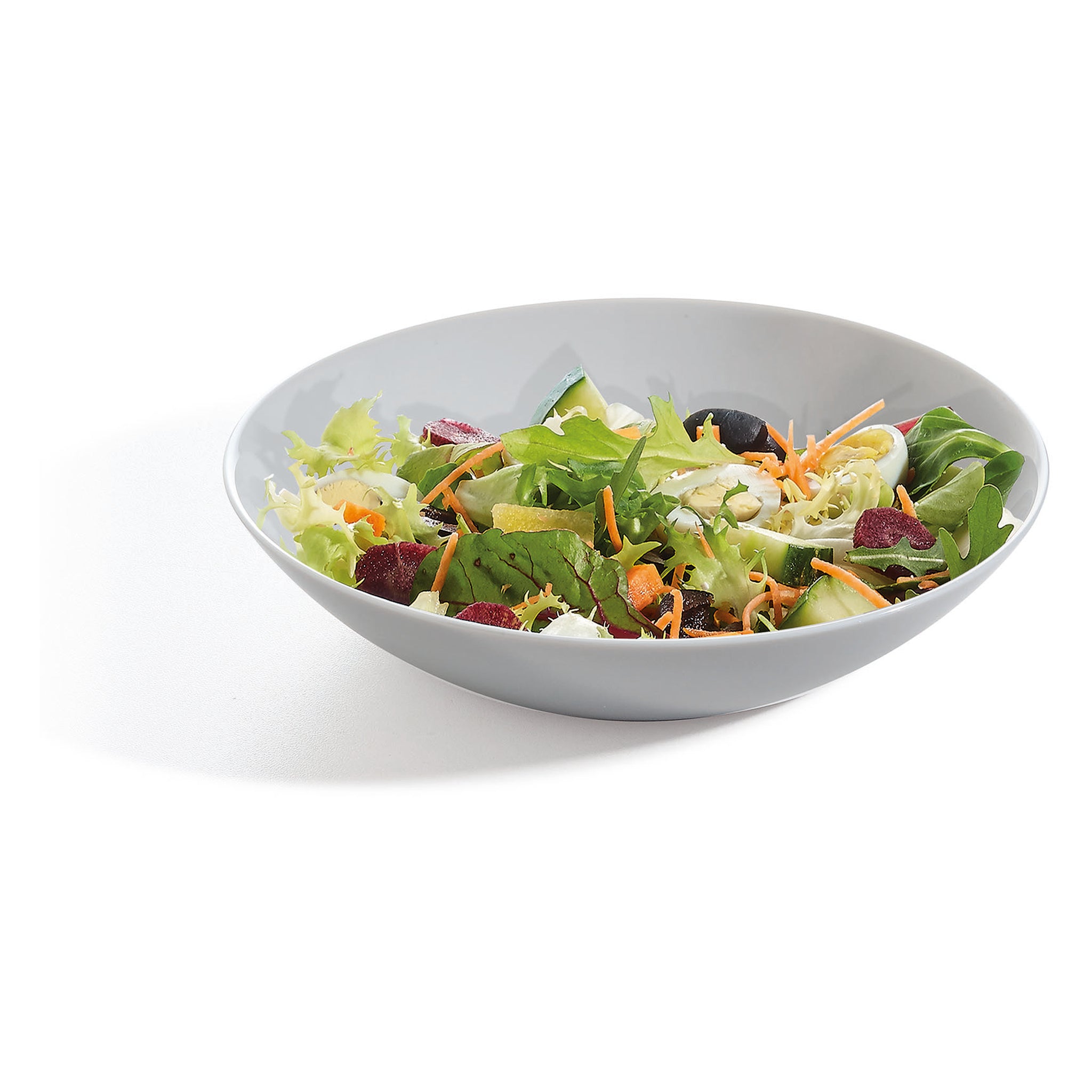 LUMINARC OPAL GREY SOUP BOWL 780ML, 200MM DIA