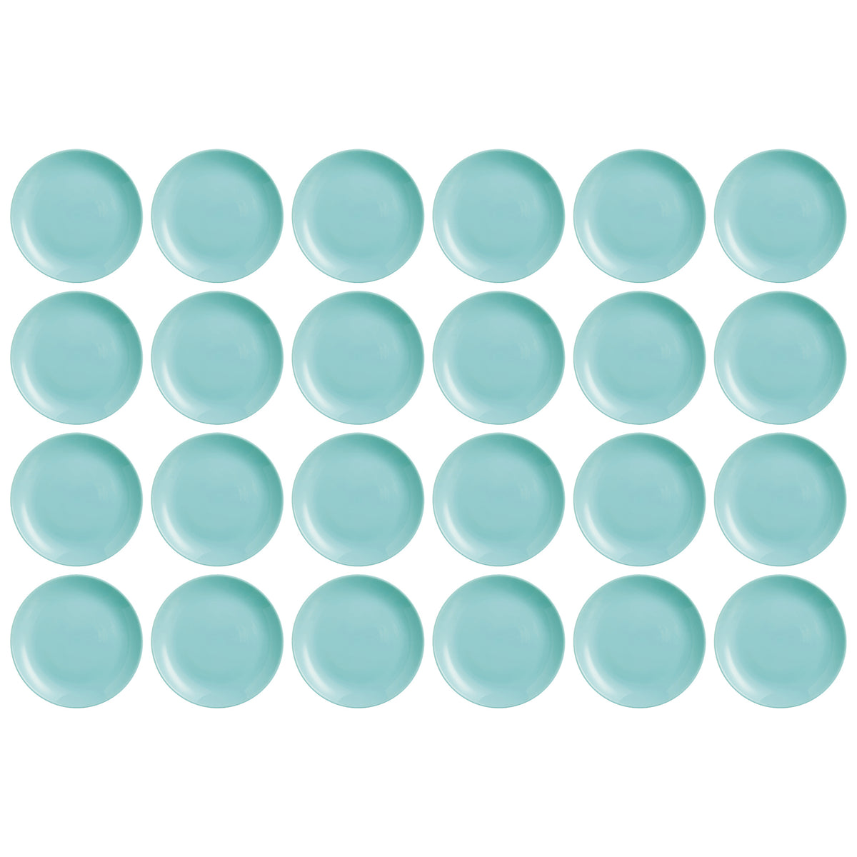 LUMINARC OPAL TURQUOISE SIDE PLATE, 190MM DIA
