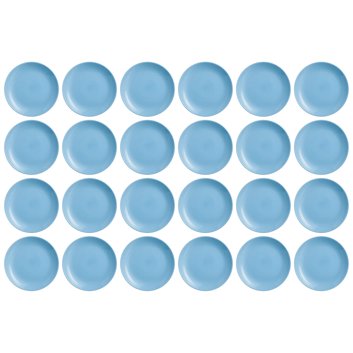 LUMINARC OPAL BLUE SIDE PLATE, 190MM DIA