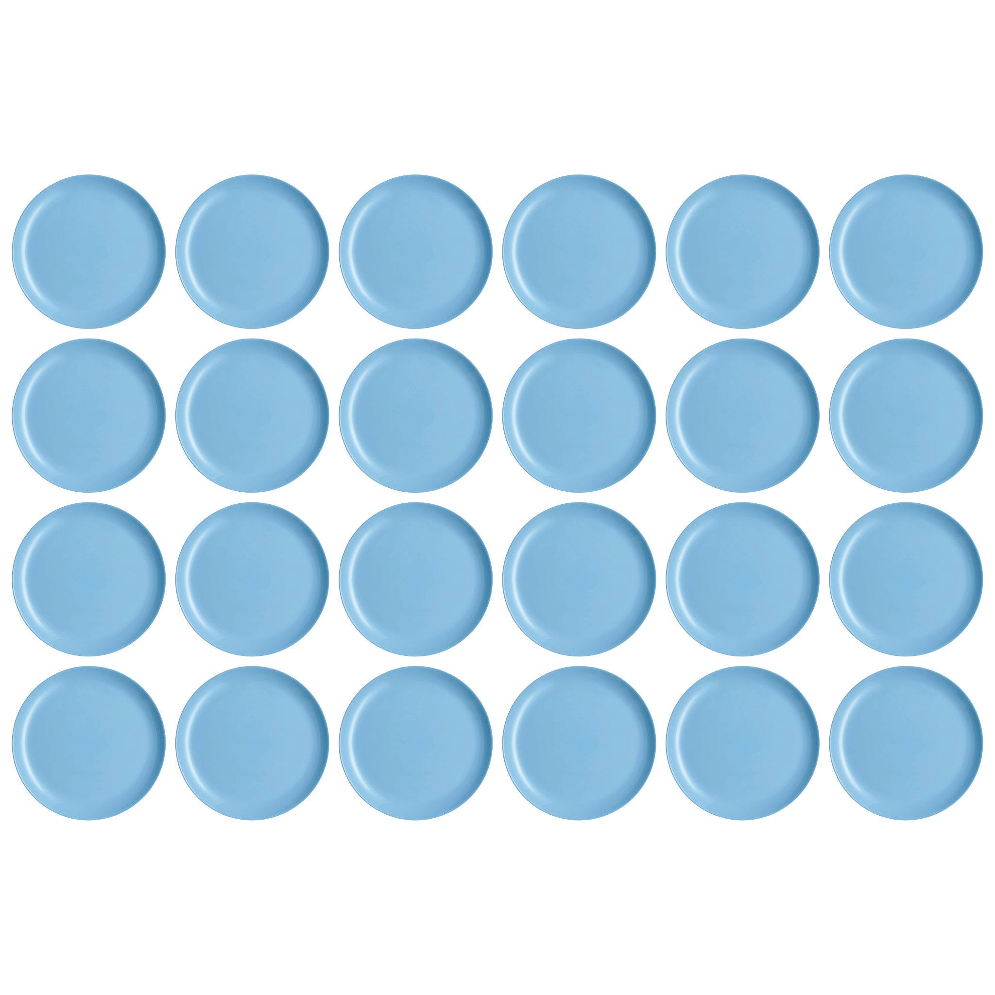 LUMINARC OPAL BLUE DINNER PLATE, 270MM DIA