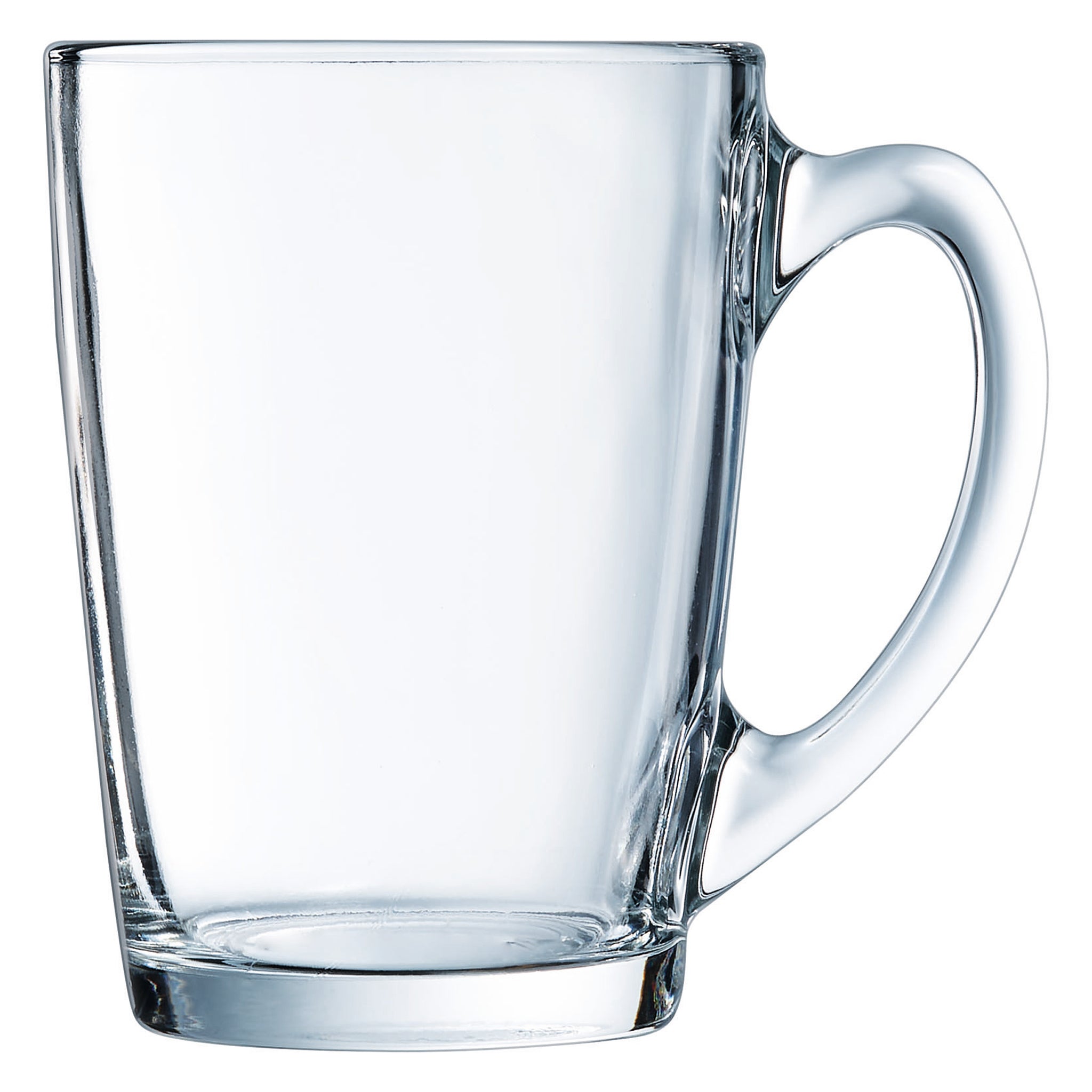 LUMINARC NEW MORNING TEMPERED GLASS BULLET SHAPE MUG, 320ML