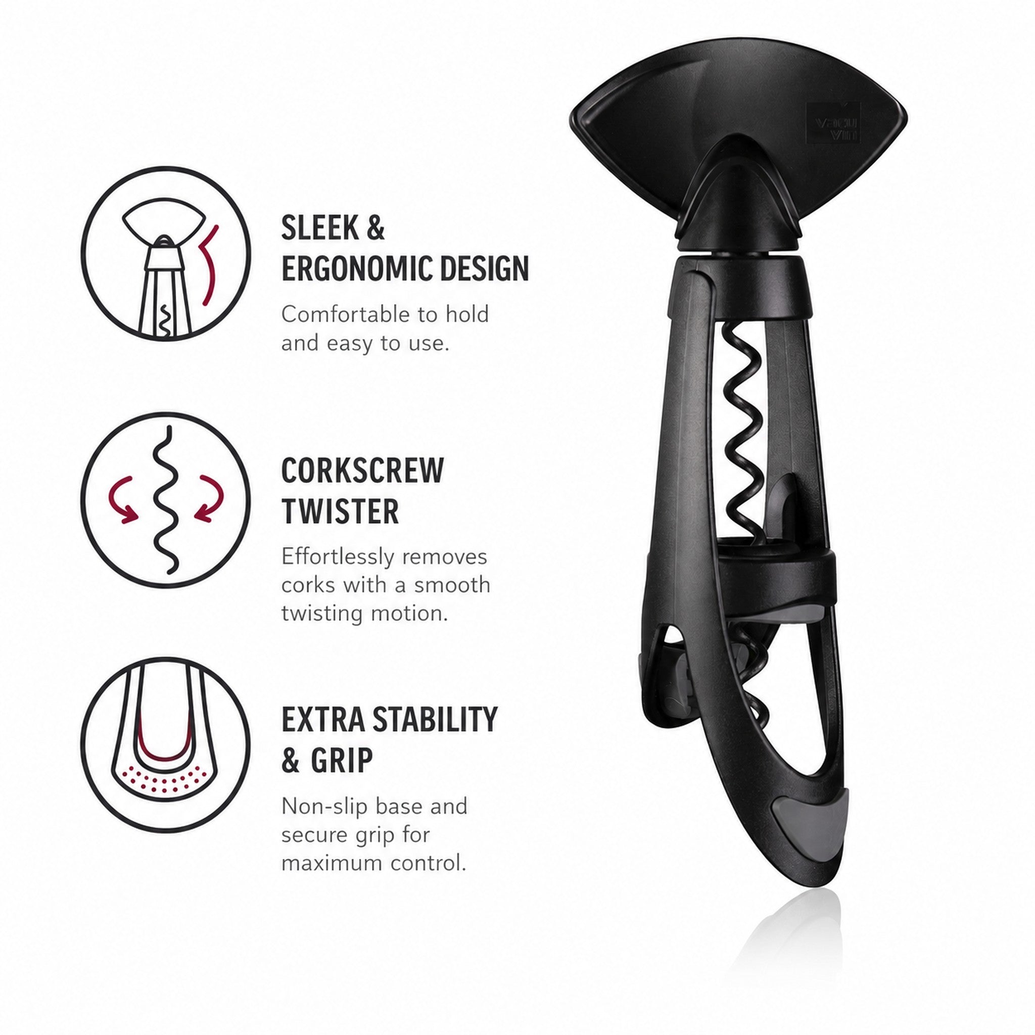 VACU VIN TWISTER CORKSCREW