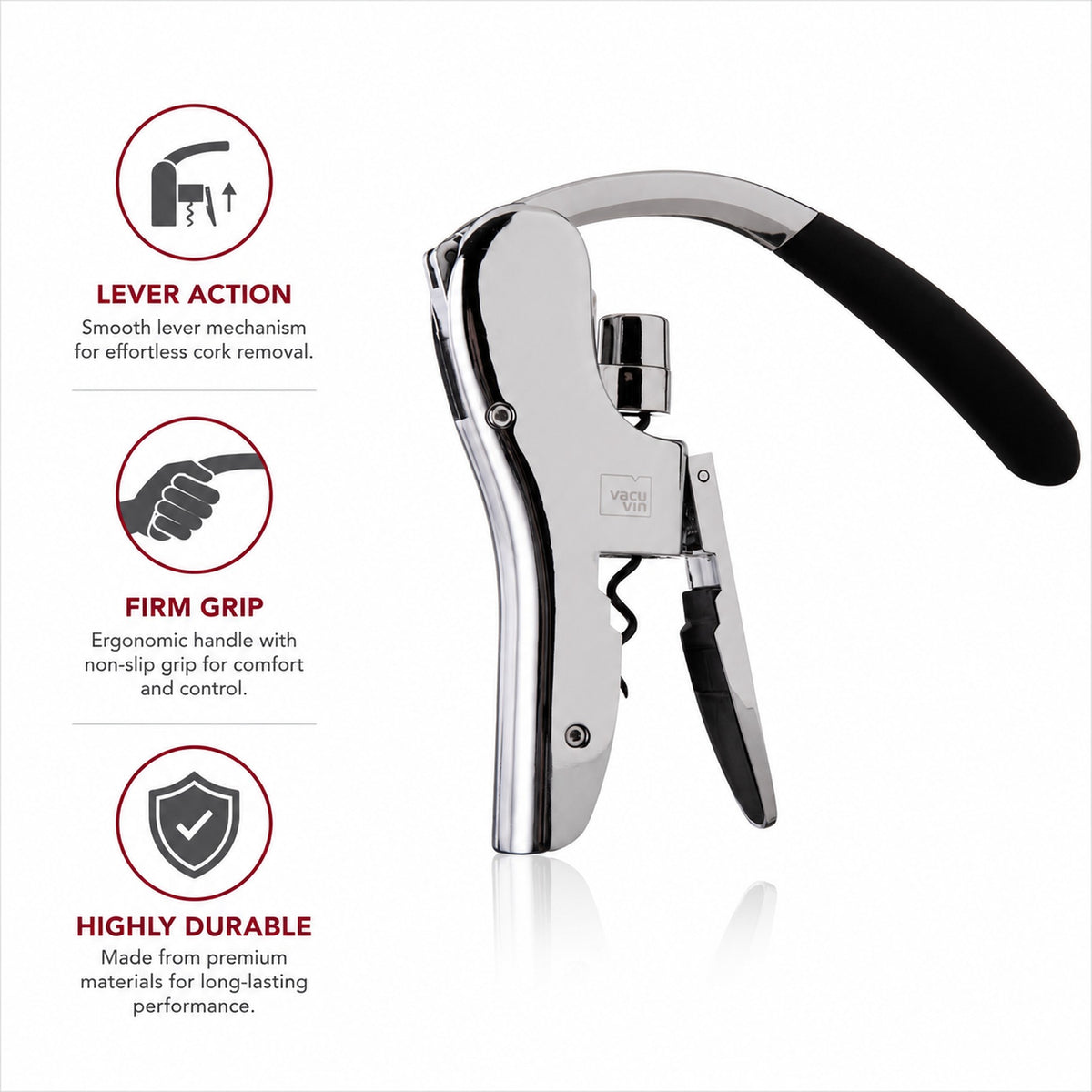 VACU VIN VERTICAL LEVER CORKSCREW