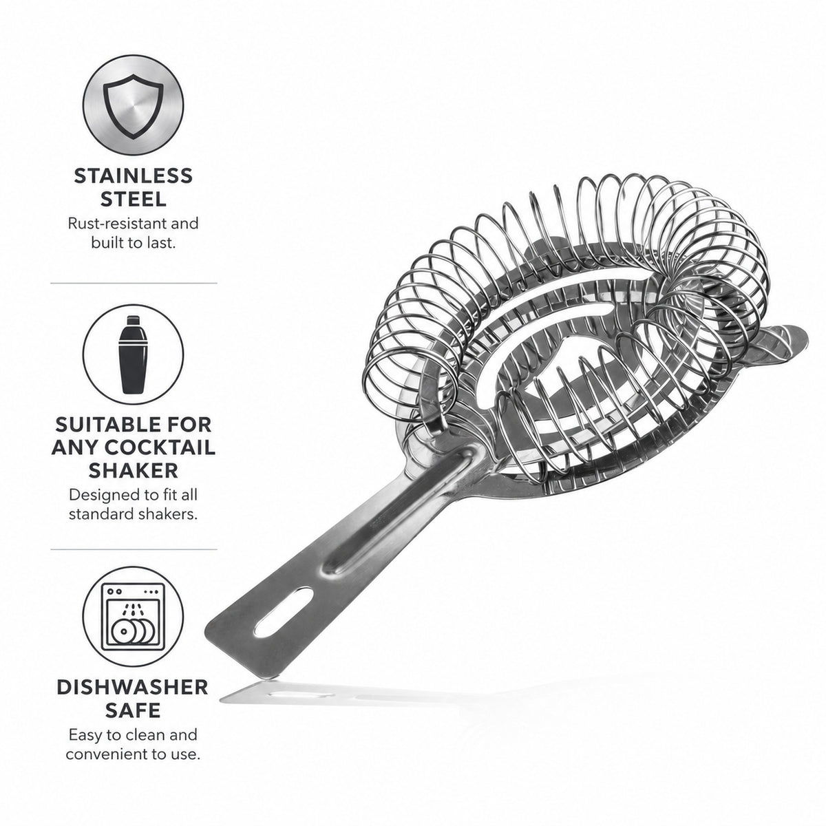 VACU VIN COCKTAIL STRAINER