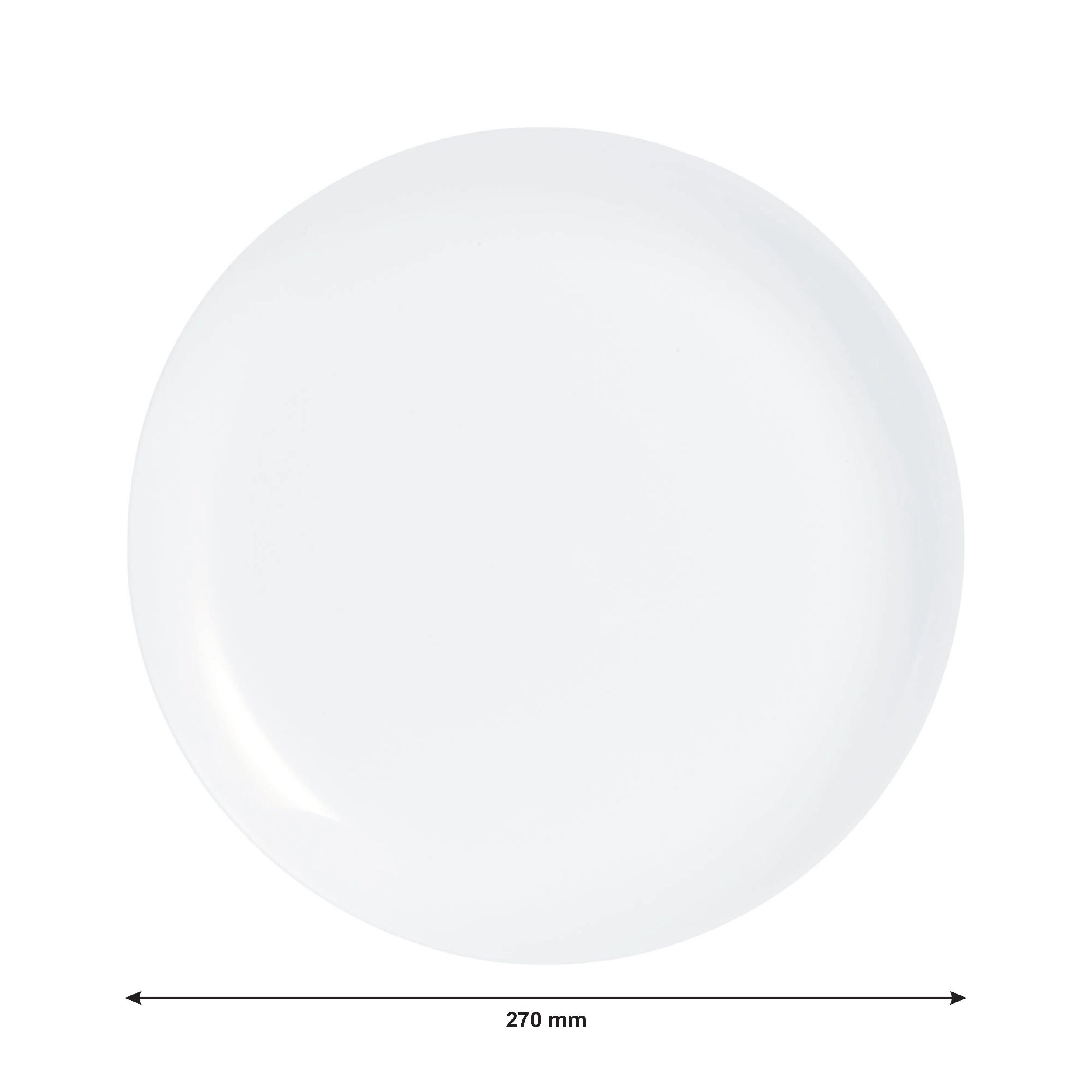 CONSOL OPAL DINNER PLATE, 270MM DIA