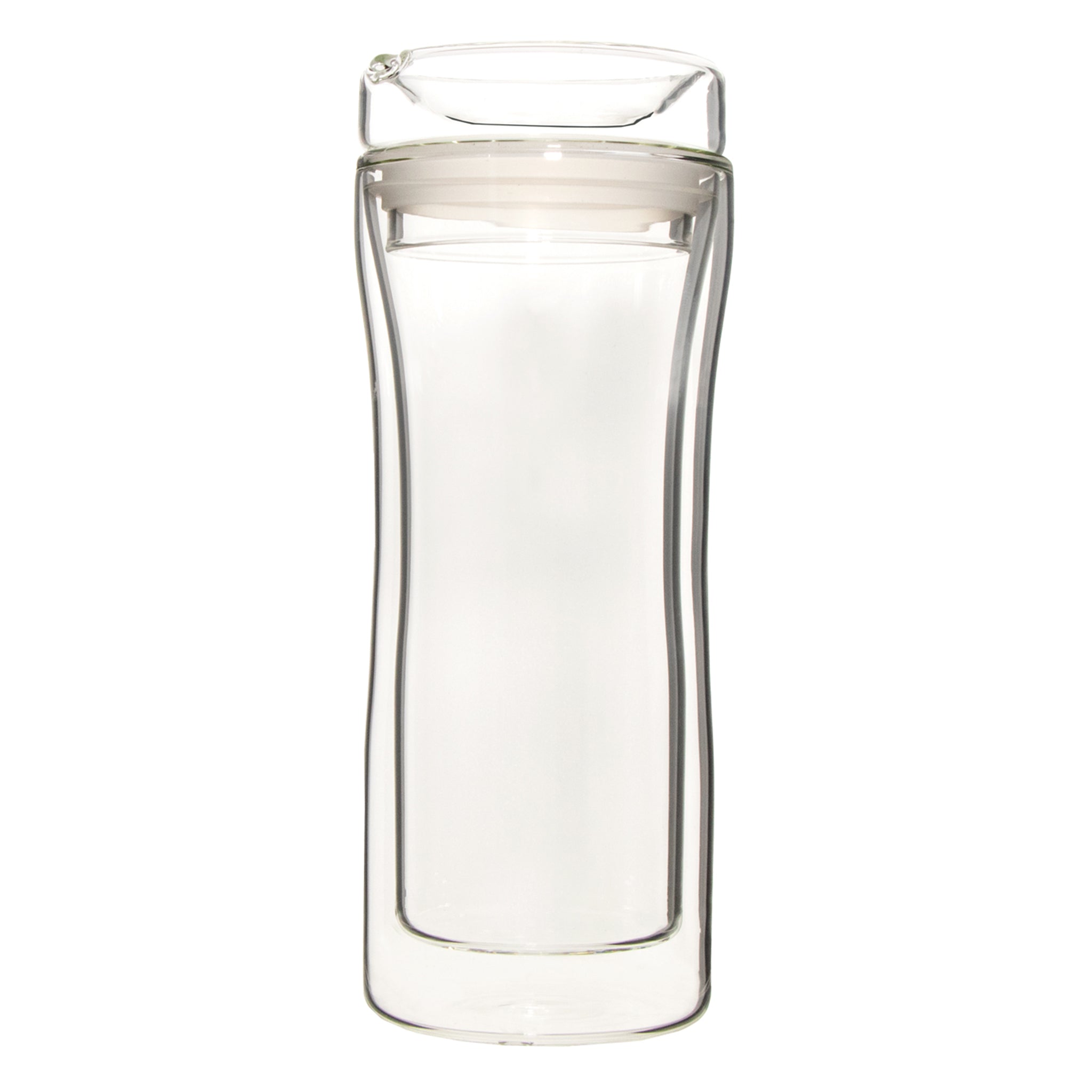 CONSOL ROMA DOUBLE WALL TRAVEL MUG WITH LID, 340ML