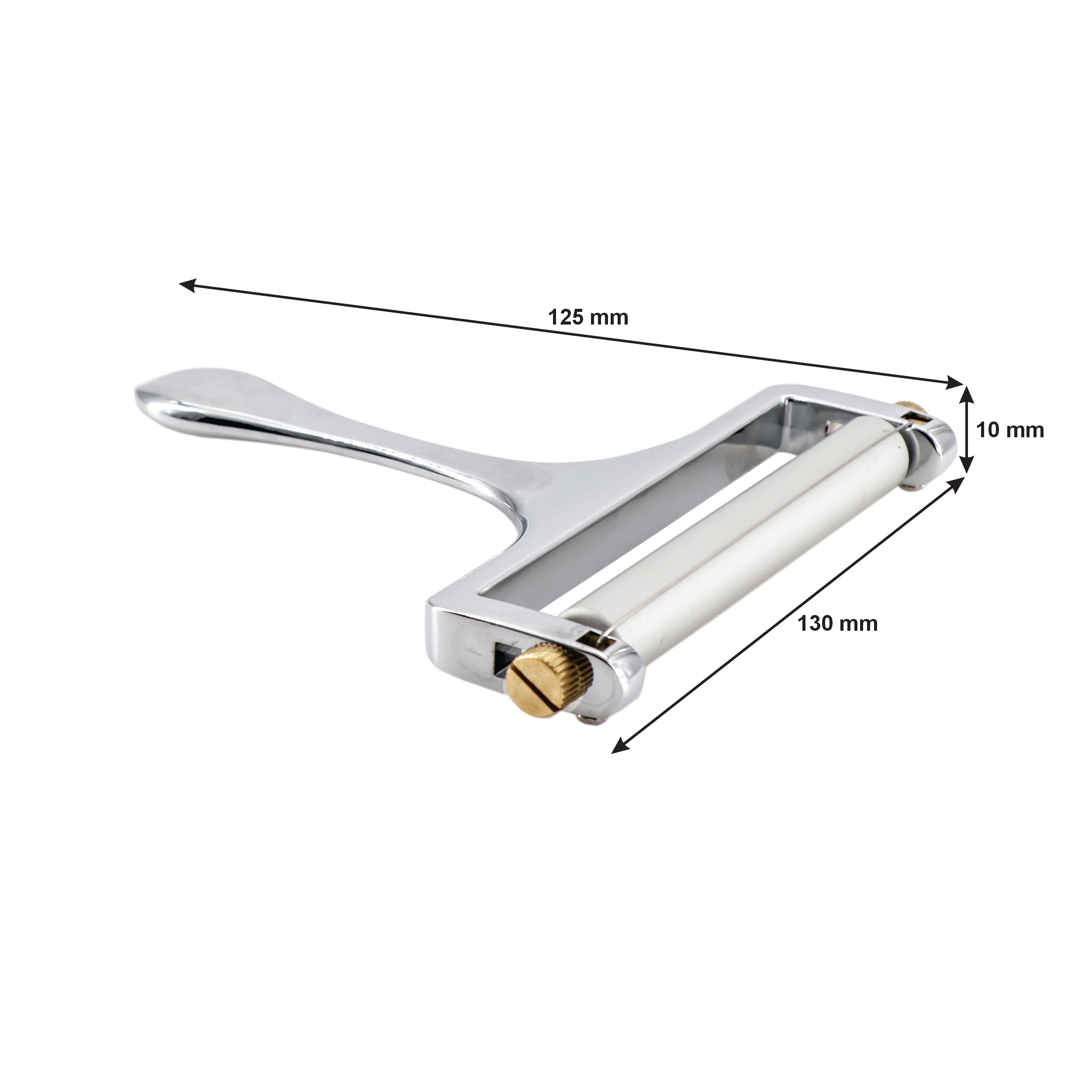 REGENT KITCHEN ADJUSTABLE CHEESE SLICER WITH STAINLESS STEEL WIRE, 125MM