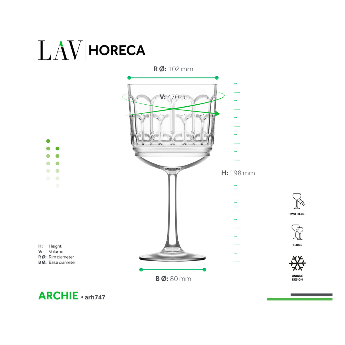 LAV HORECA ARCHIE COCKTAIL 470ML