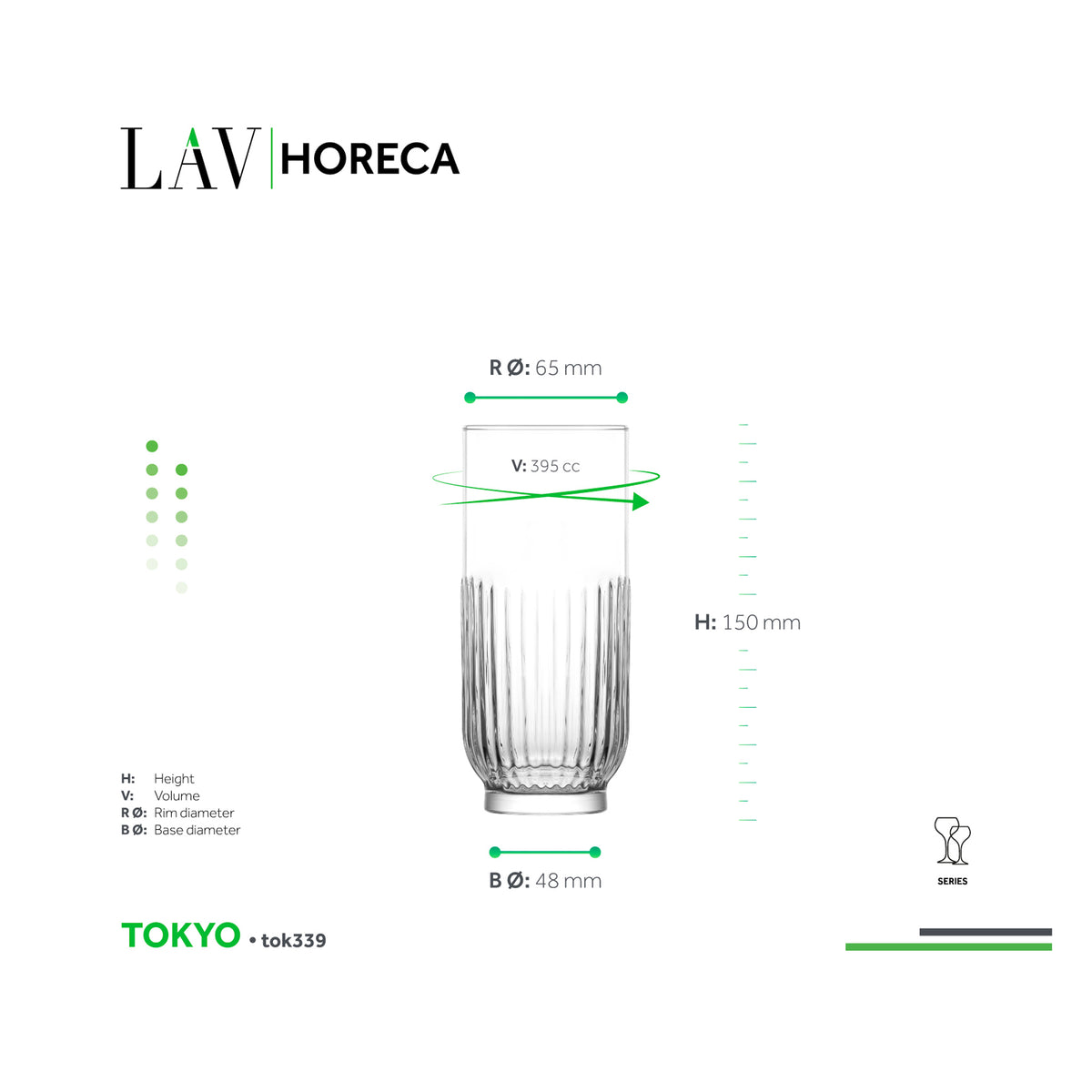 LAV HORECA TOKYO LONG DRINK 395ML