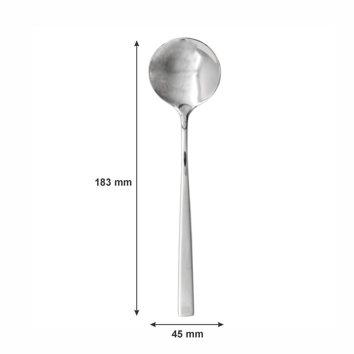 ST. JAMES CUTLERY CAMBRIDGE 18/10 SOUP SPOON, 12PK
