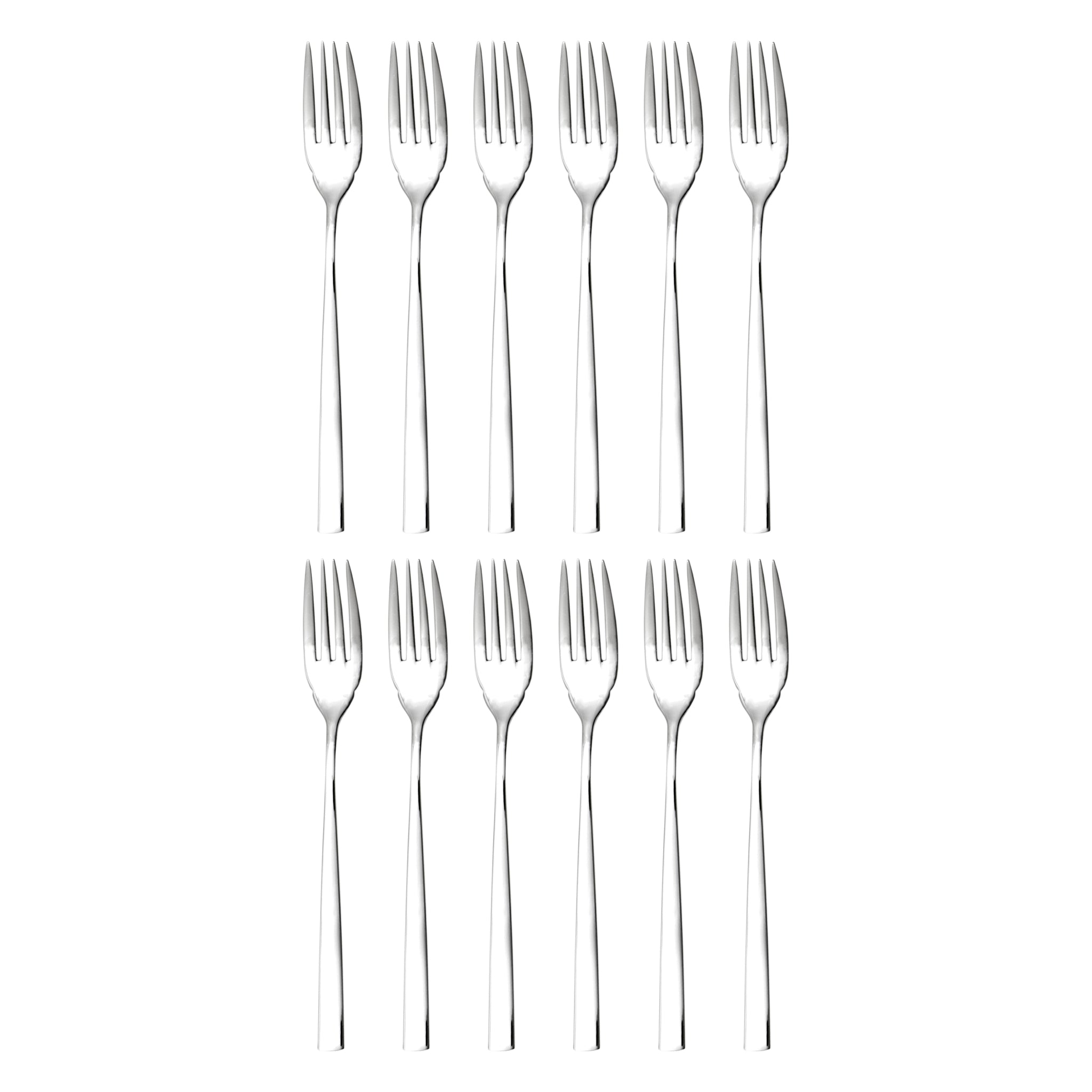 ST. JAMES CUTLERY CAMBRIDGE 18/10 FISH FORK 12PK