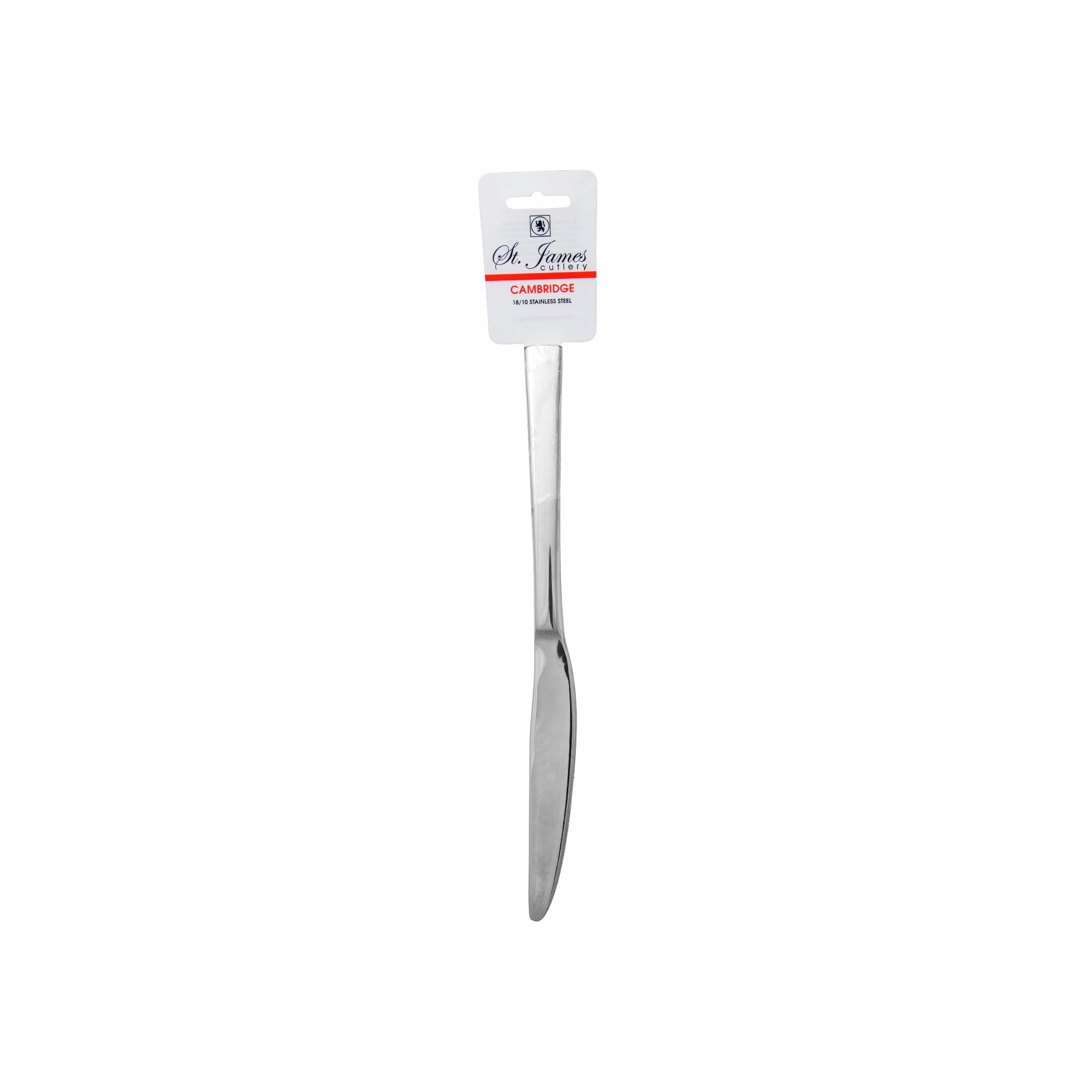 ST. JAMES CUTLERY CAMBRIDGE 18/10 TABLE KNIFE 2PK HANG PACK