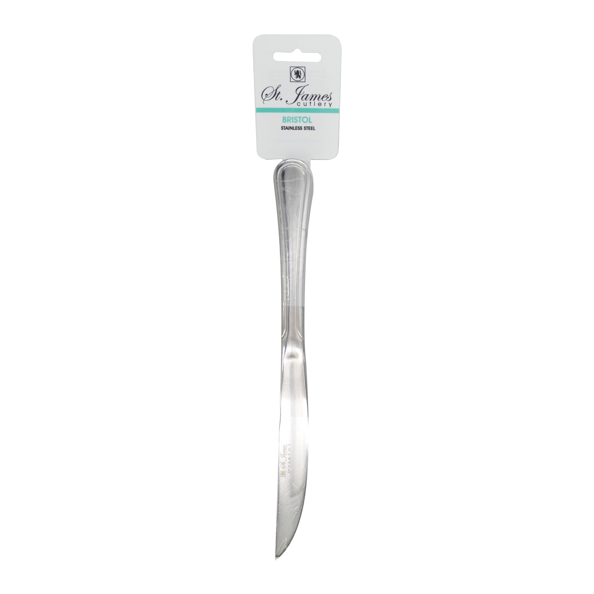 ST. JAMES CUTLERY BRISTOL (880) STEAK KNIFE 2PK HANG CARD