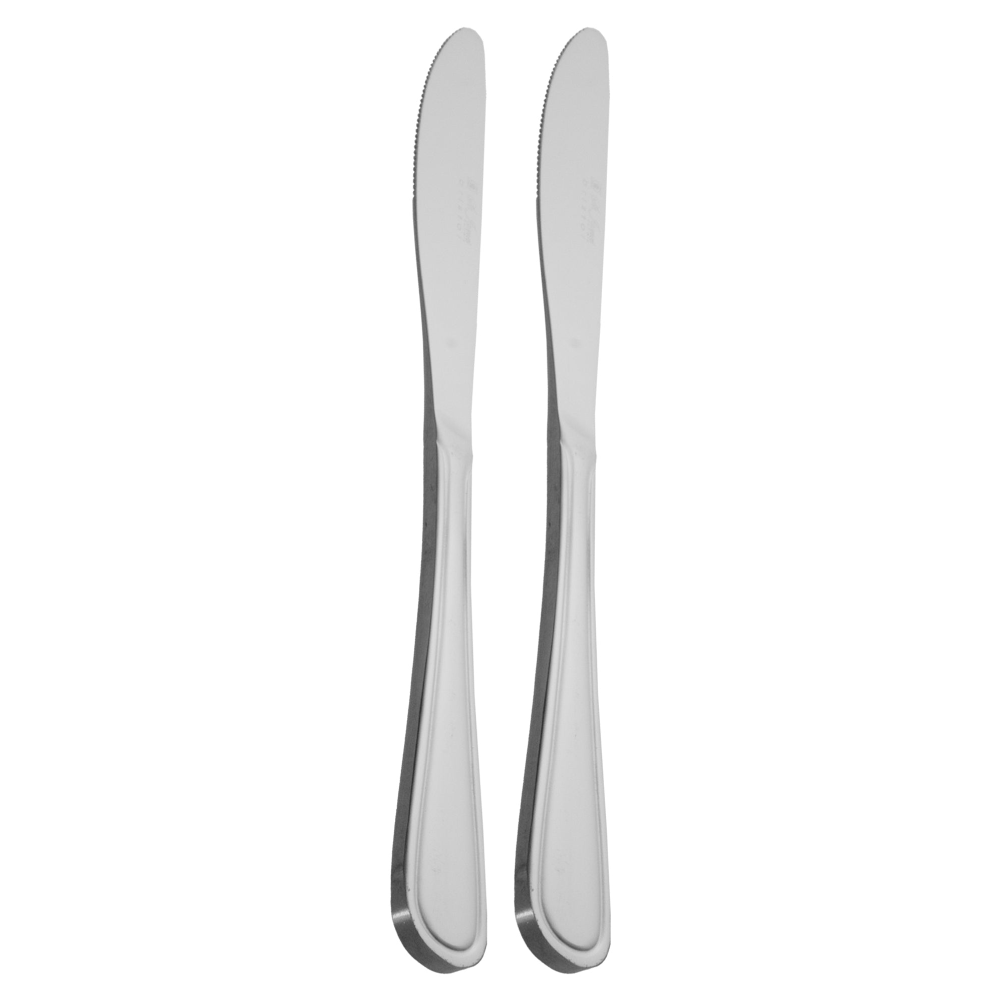 ST. JAMES CUTLERY BRISTOL (880) TABLE KNIFE 2PK HANG CARD