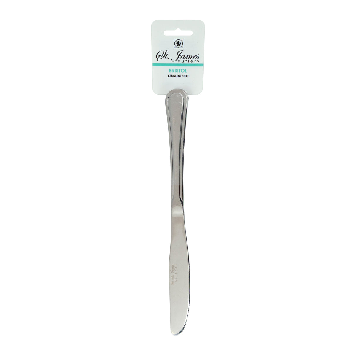 ST. JAMES CUTLERY BRISTOL (880) TABLE KNIFE 2PK HANG CARD