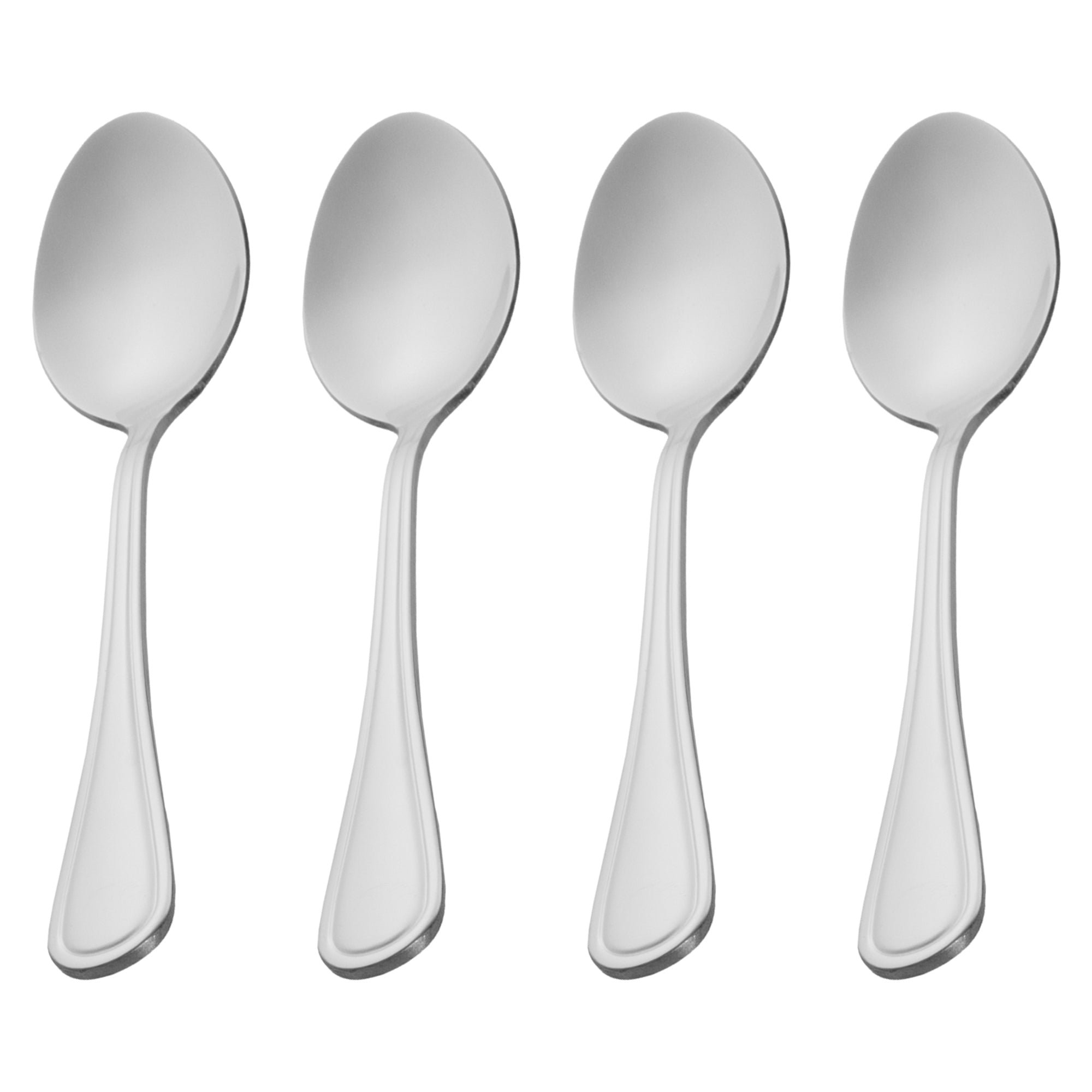 ST. JAMES CUTLERY BRISTOL (880) DESSERT SPOON 4PK HANG CARD