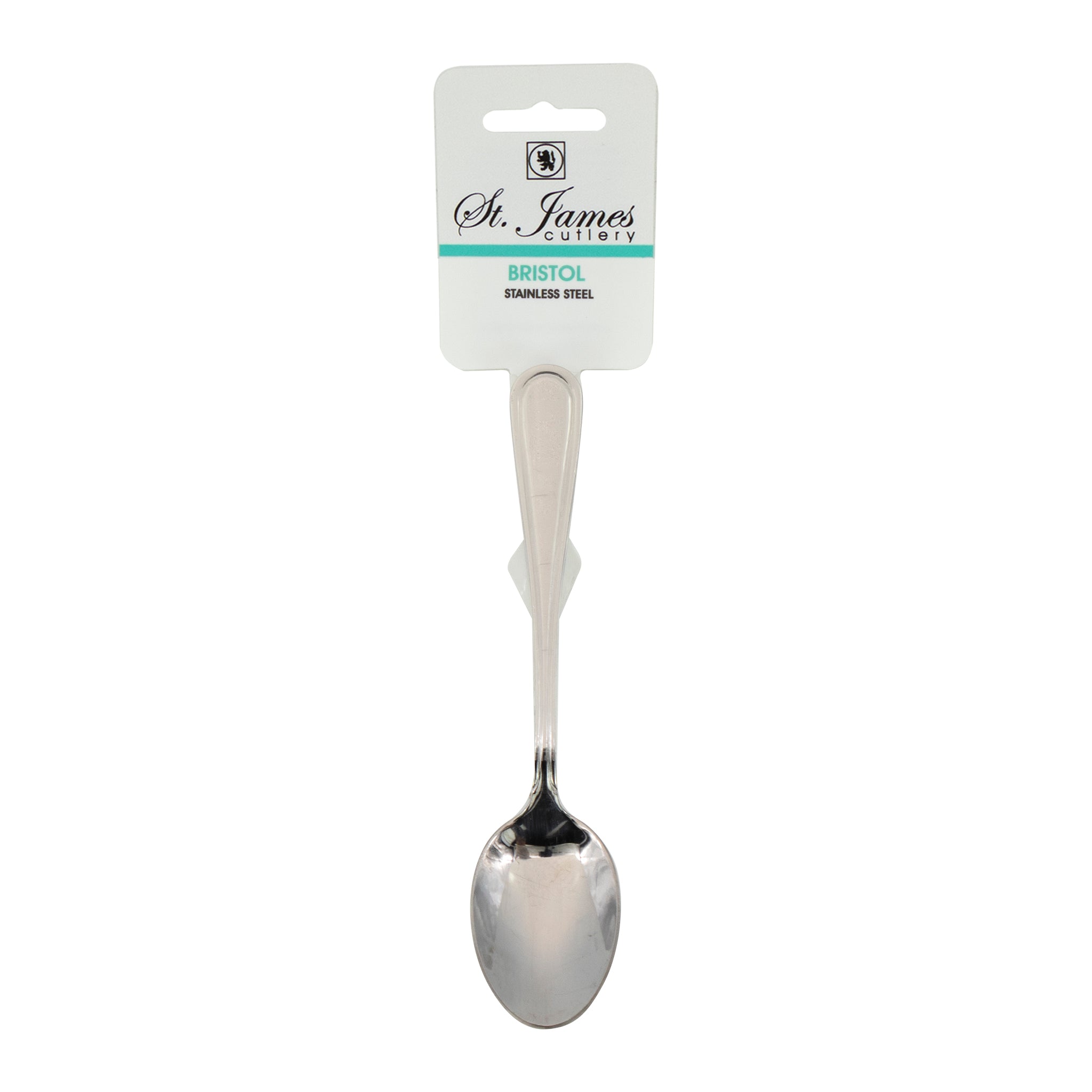 ST. JAMES CUTLERY BRISTOL (880) TEASPOON 4PK HANG CARD