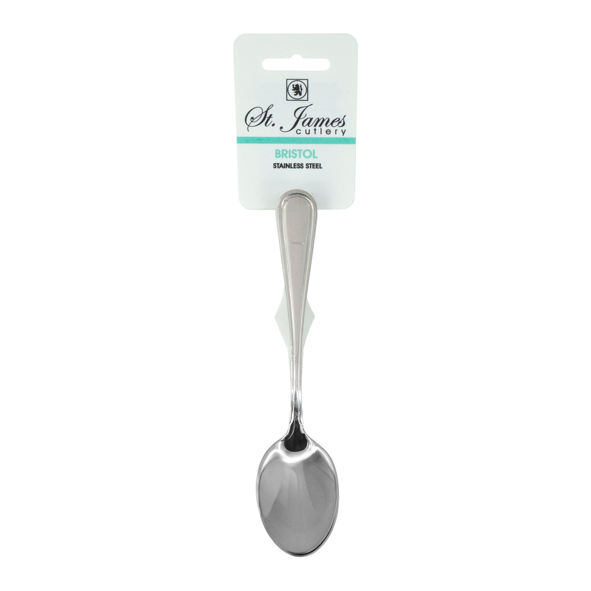 ST. JAMES CUTLERY BRISTOL (880) TEASPOON 4PK HANG CARD
