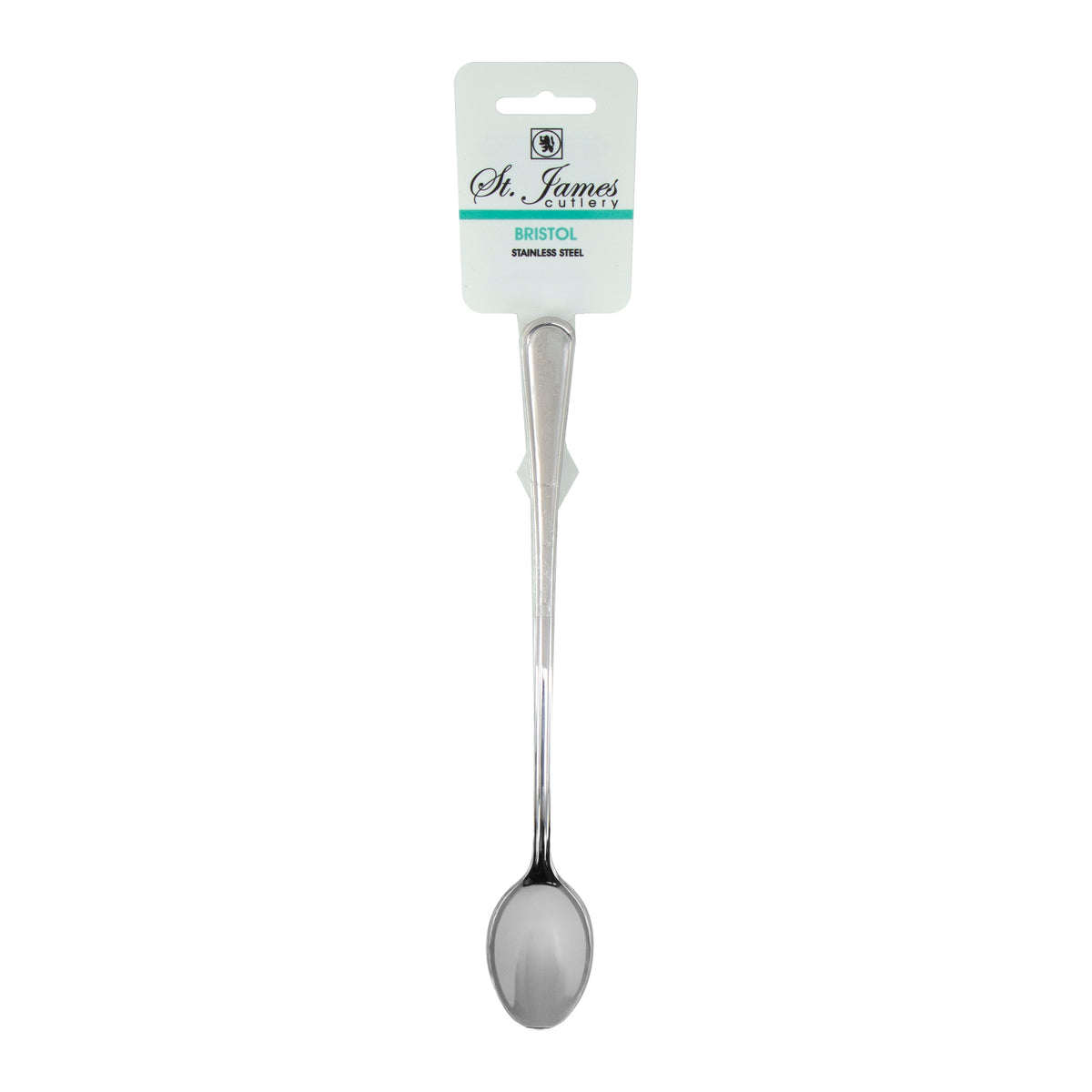 ST. JAMES CUTLERY BRISTOL (880) SODA SPOON 4PK HANG CARD