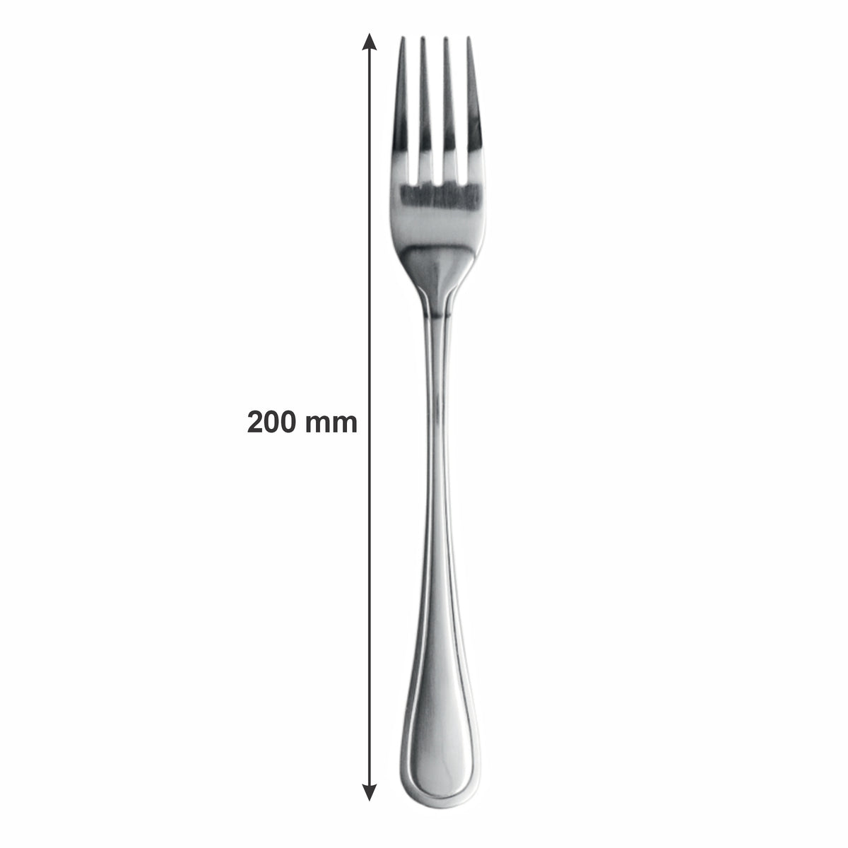 ST. JAMES CUTLERY BRISTOL (880) TABLE FORK 6PK STAINLESS STEEL