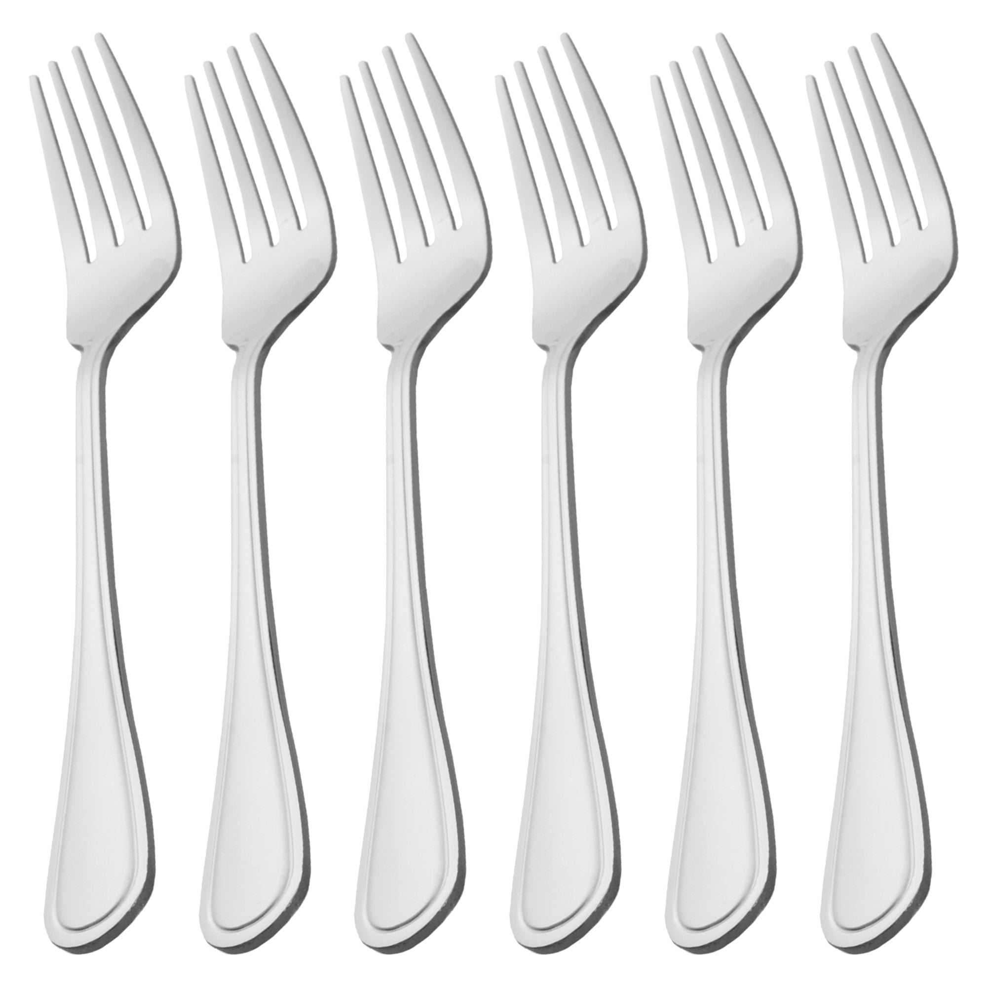 ST. JAMES CUTLERY BRISTOL (880) TABLE FORK 6PK STAINLESS STEEL