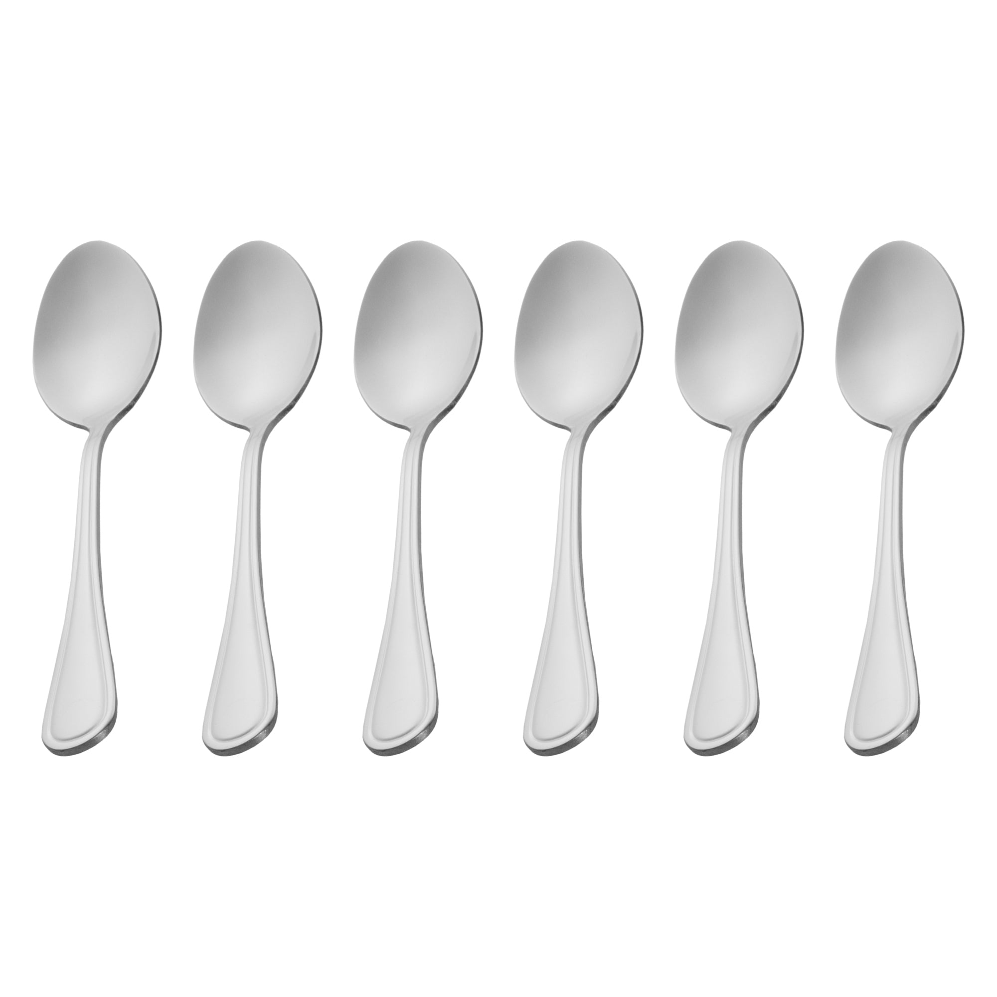 ST. JAMES CUTLERY BRISTOL (880) DESSERT SPOON 6PK STAINLESS STEEL