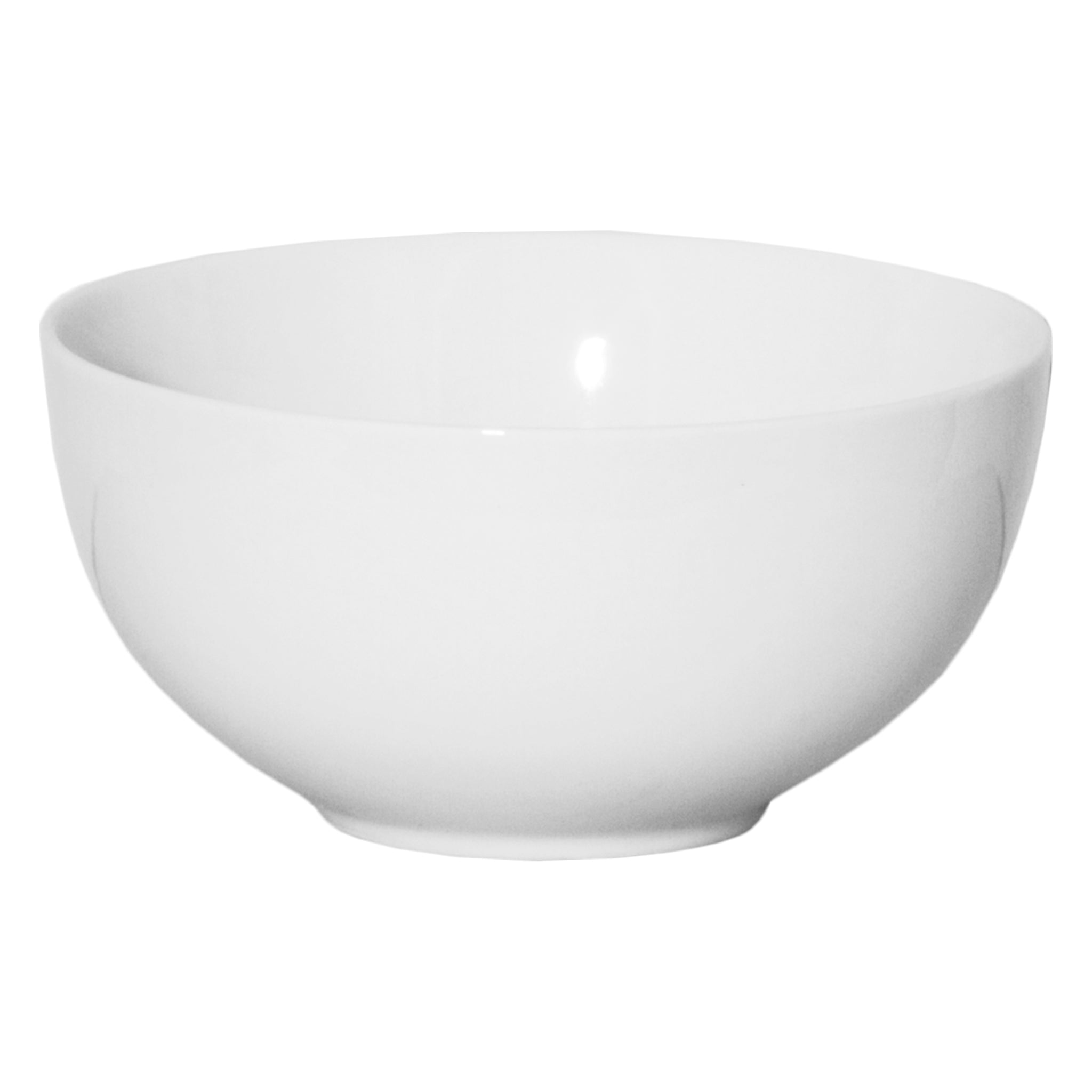 SERVEWARE NOODLE BOWL CERAMIC WHITE, 180MM DIAX90MM