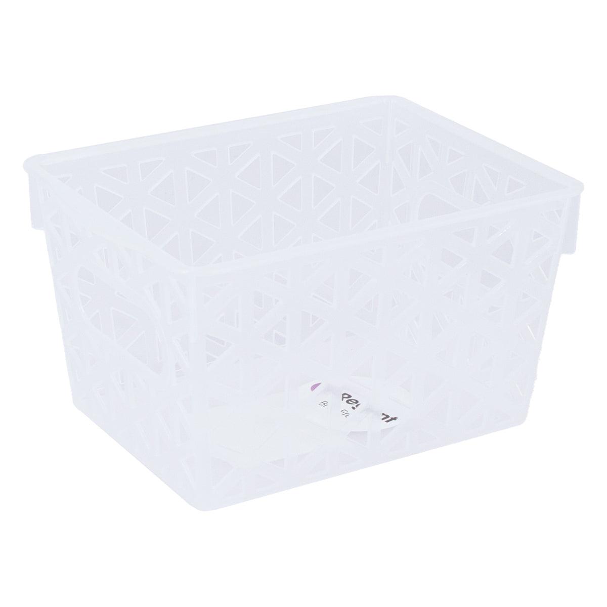 REGENT PLASTIC VENICE BASKET CLEAR 6PK VALUE PACK (A,A,B,C,D,E), 310X230X85MM