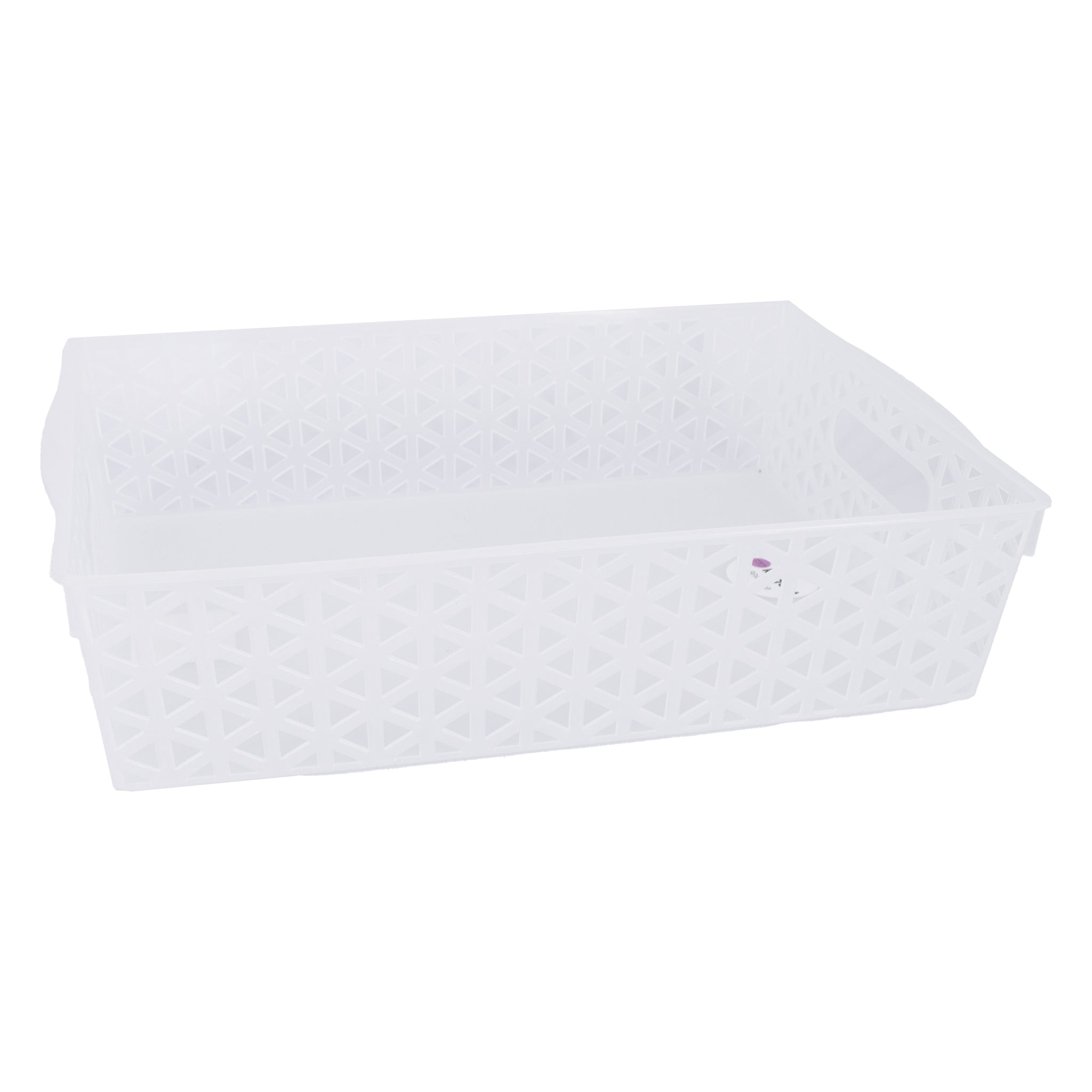 REGENT PLASTIC VENICE BASKET CLEAR 6PK VALUE PACK (A,A,B,C,D,E), 310X230X85MM