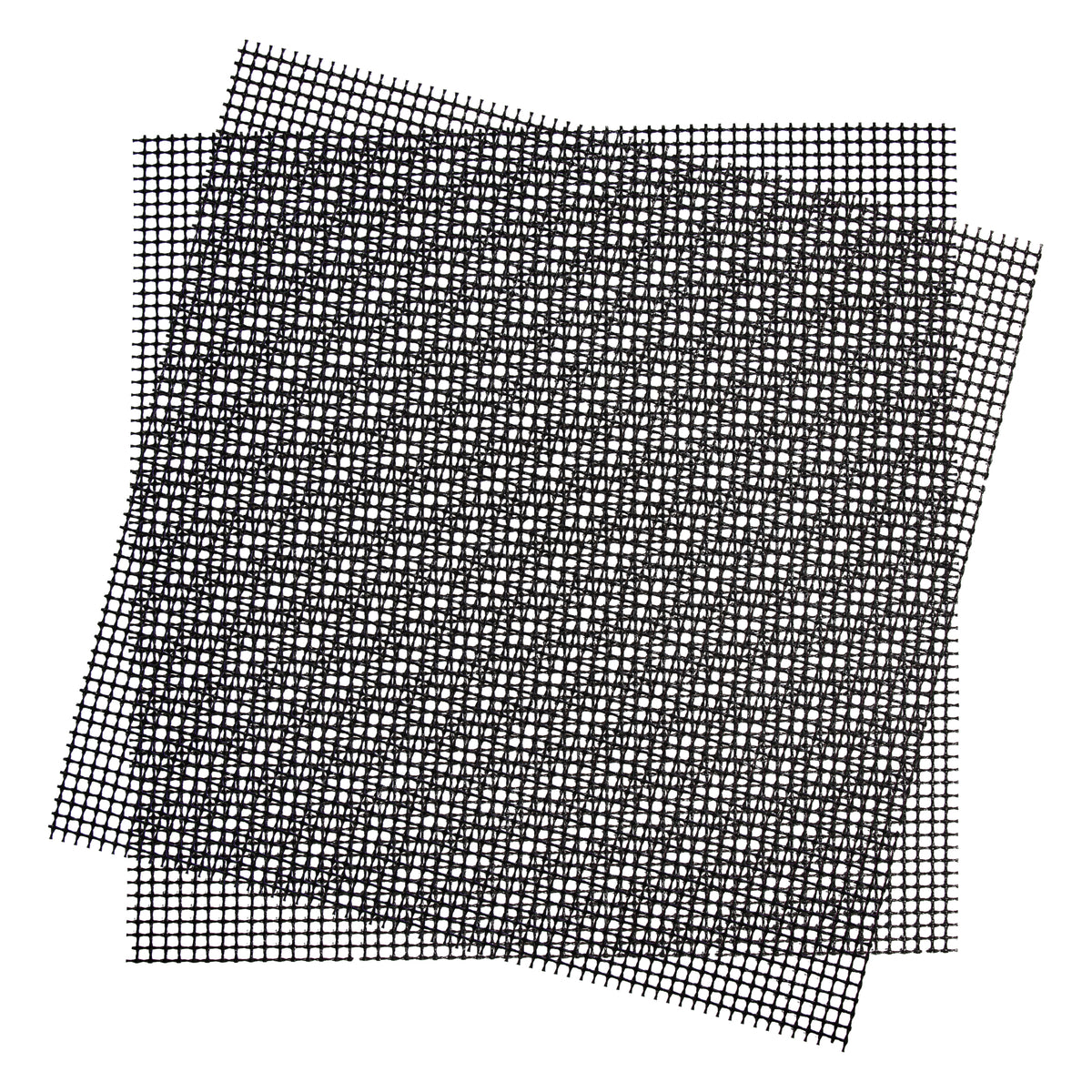 REGENT RE-USEABLE BBQ GRILL MESH MATS/AIR FRYER LINERS 2PK, 320X320MM