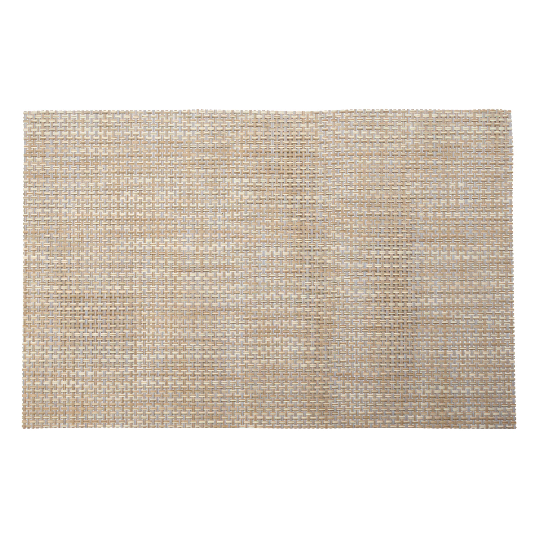 REGENT PLACE MATS WOVEN PVC BEIGE BLISS, 300X450MM