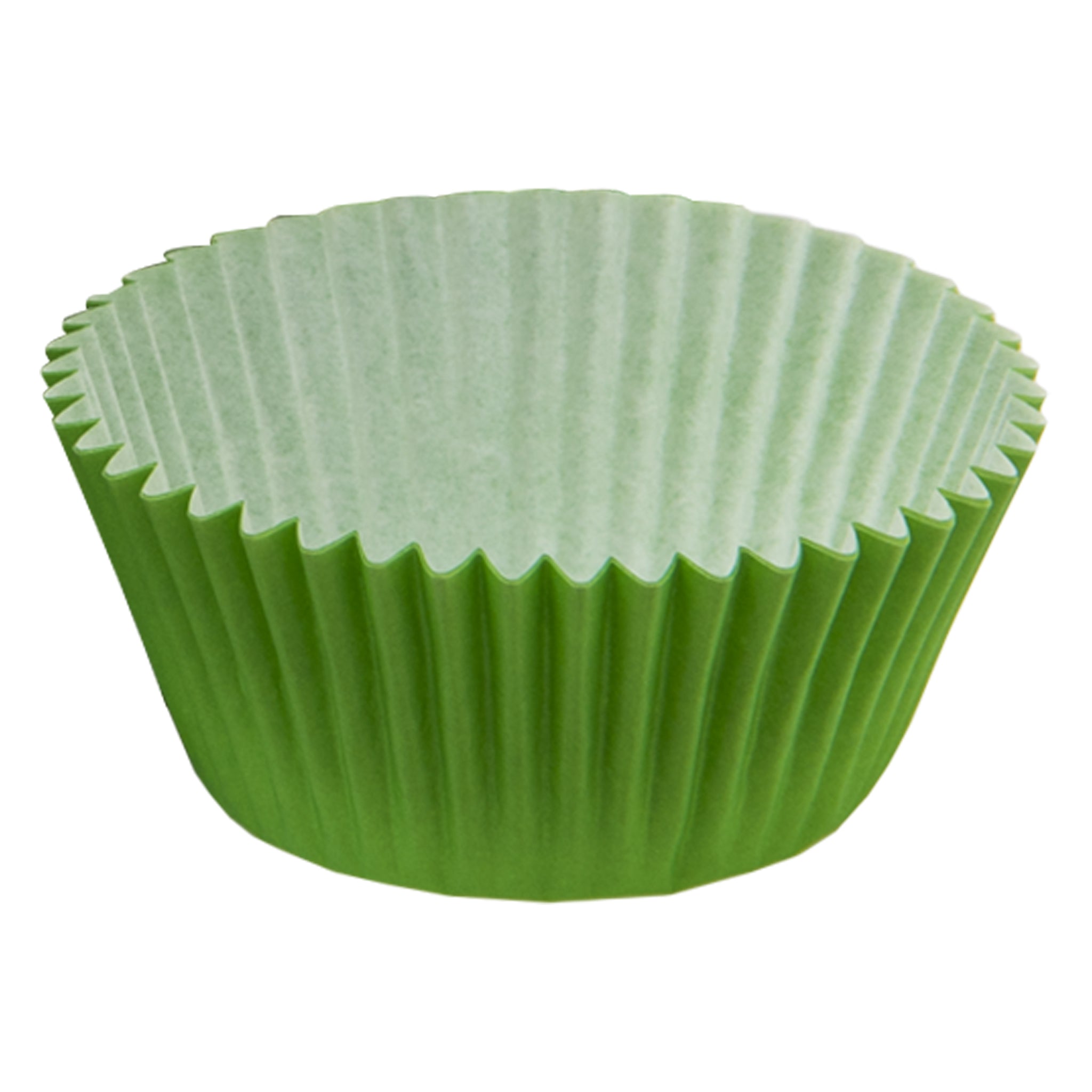 REGENT CAKE CUPS PLAIN GREEN 50PK, 50X32.5MM