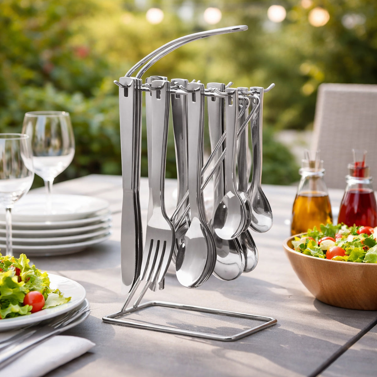 ST. JAMES CUTLERY DAILY HANGING 24PK SET