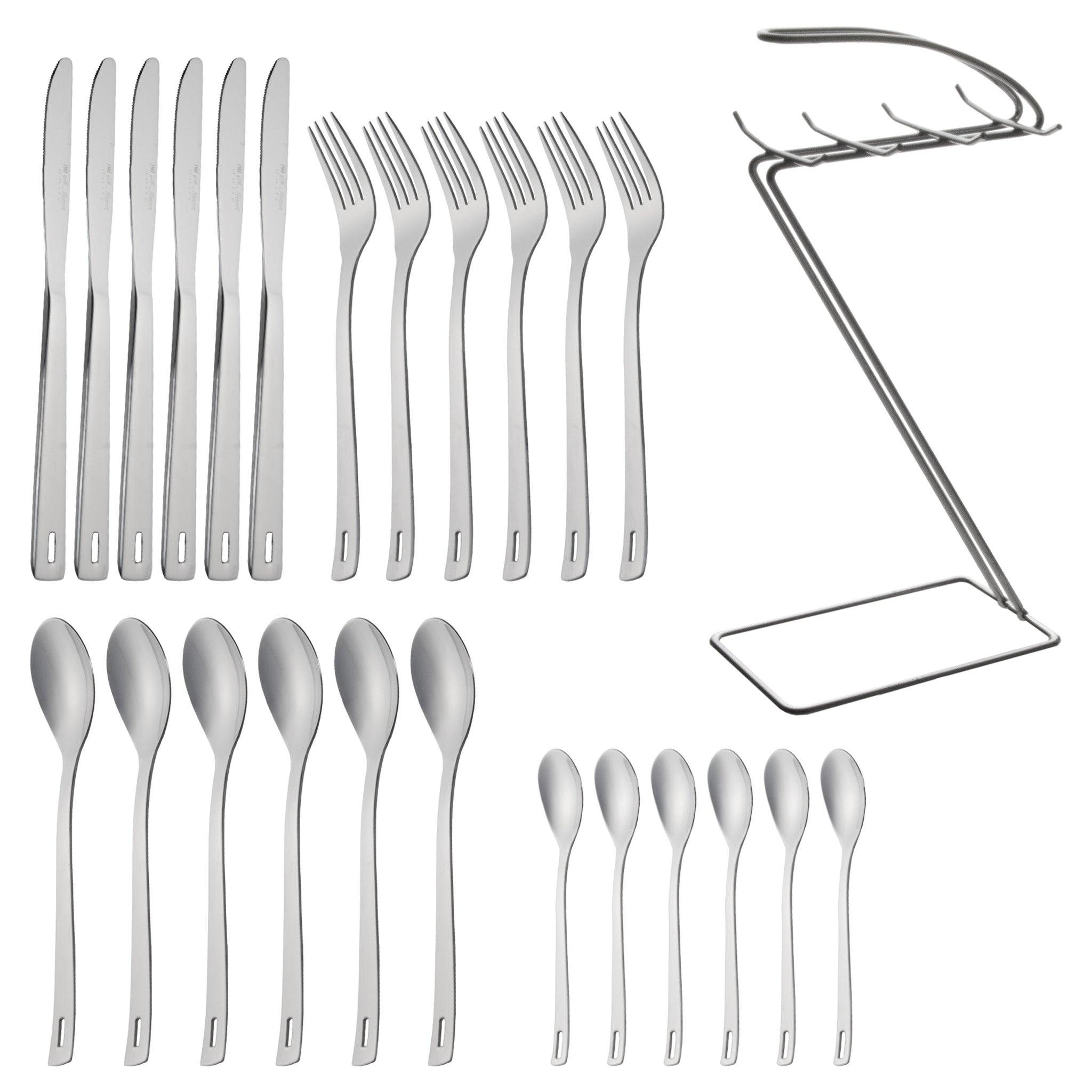 ST. JAMES CUTLERY DAILY HANGING 24PK SET