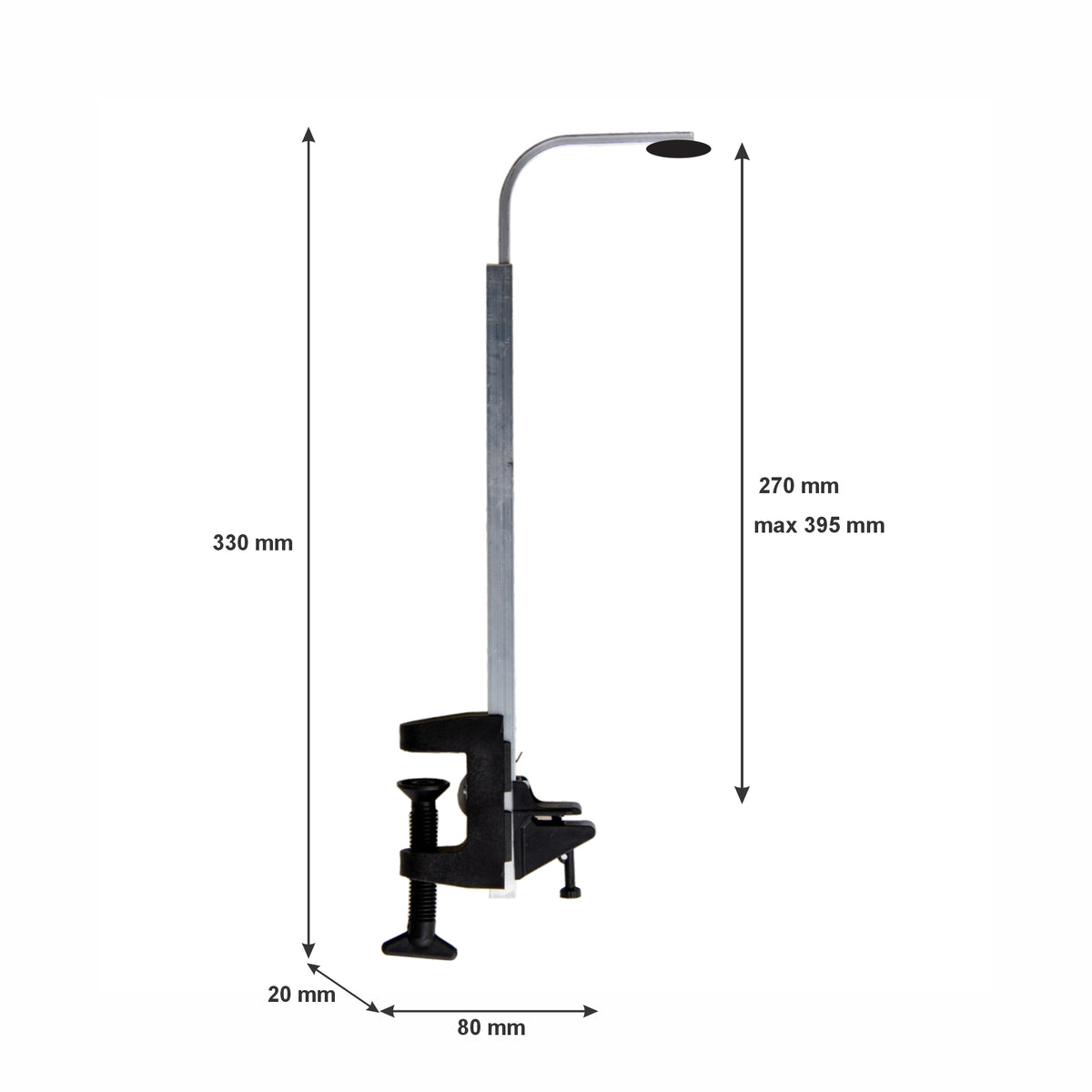 BAR BUTLER SHELF BRACKET ALUMINIUM FOR 25ML TOT DISPENSER