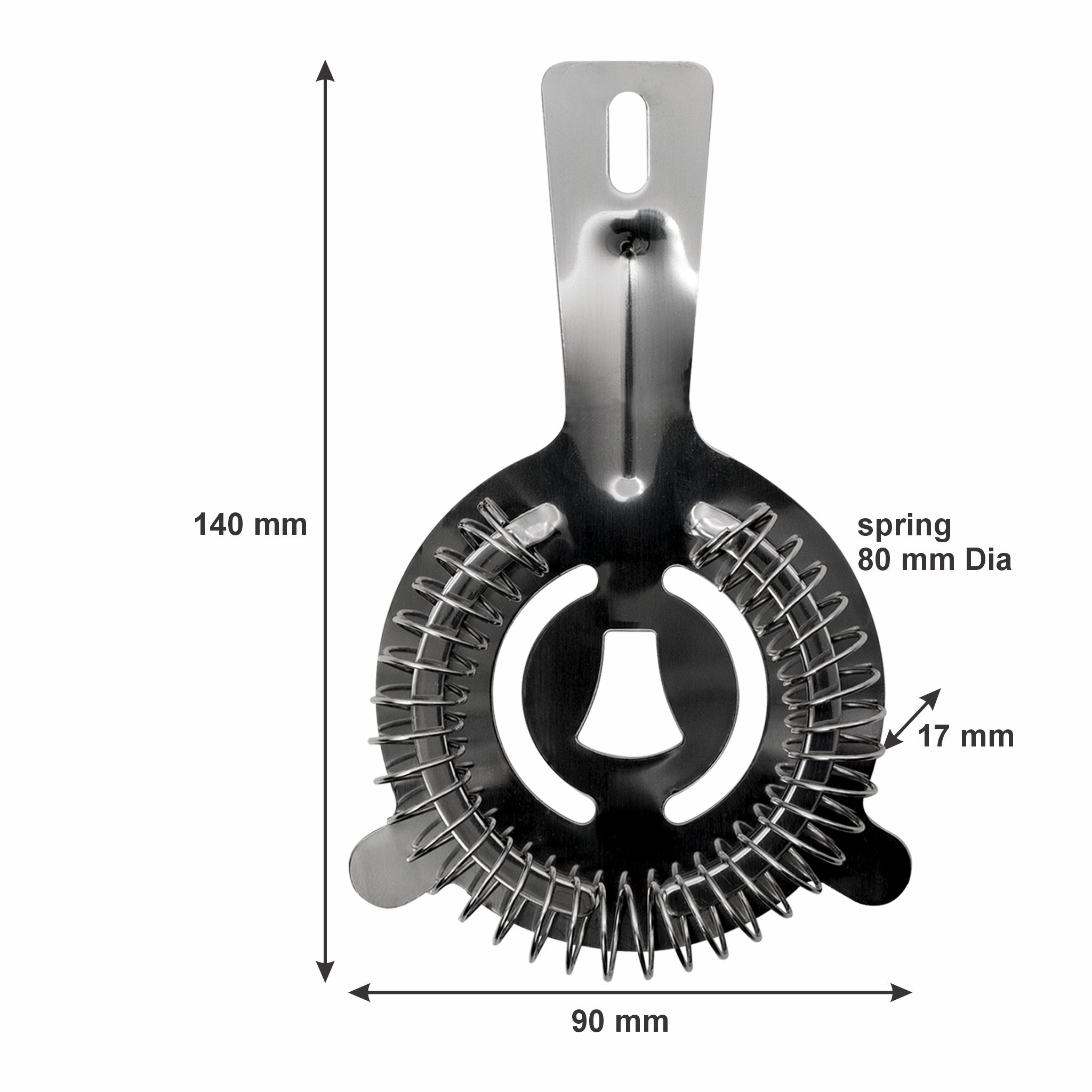 BAR BUTLER BAR STRAINER STAINLESS STEEL